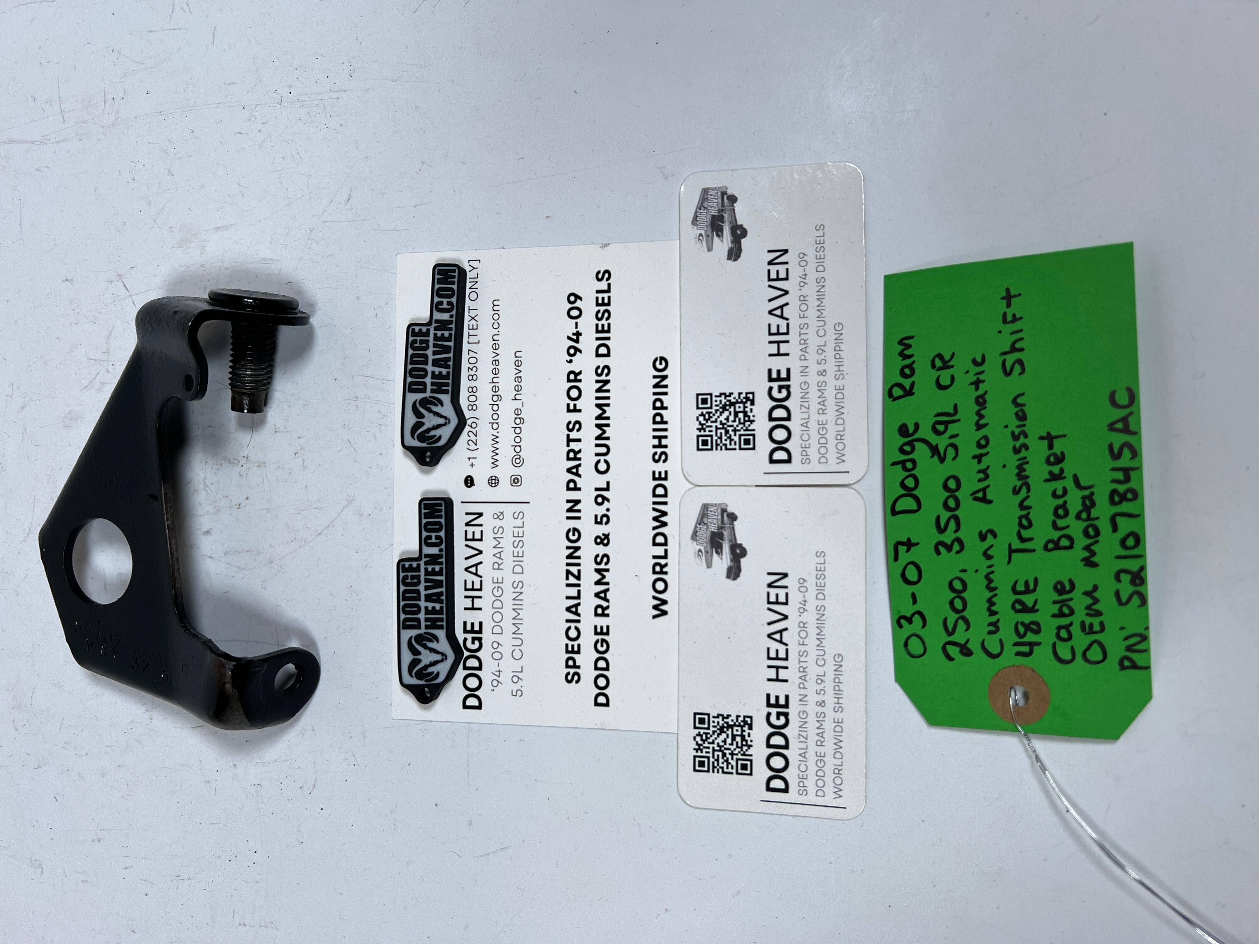 2003-2007 Dodge Ram 5.9L Cummins 48RE Transmission Shift Cable Bracket