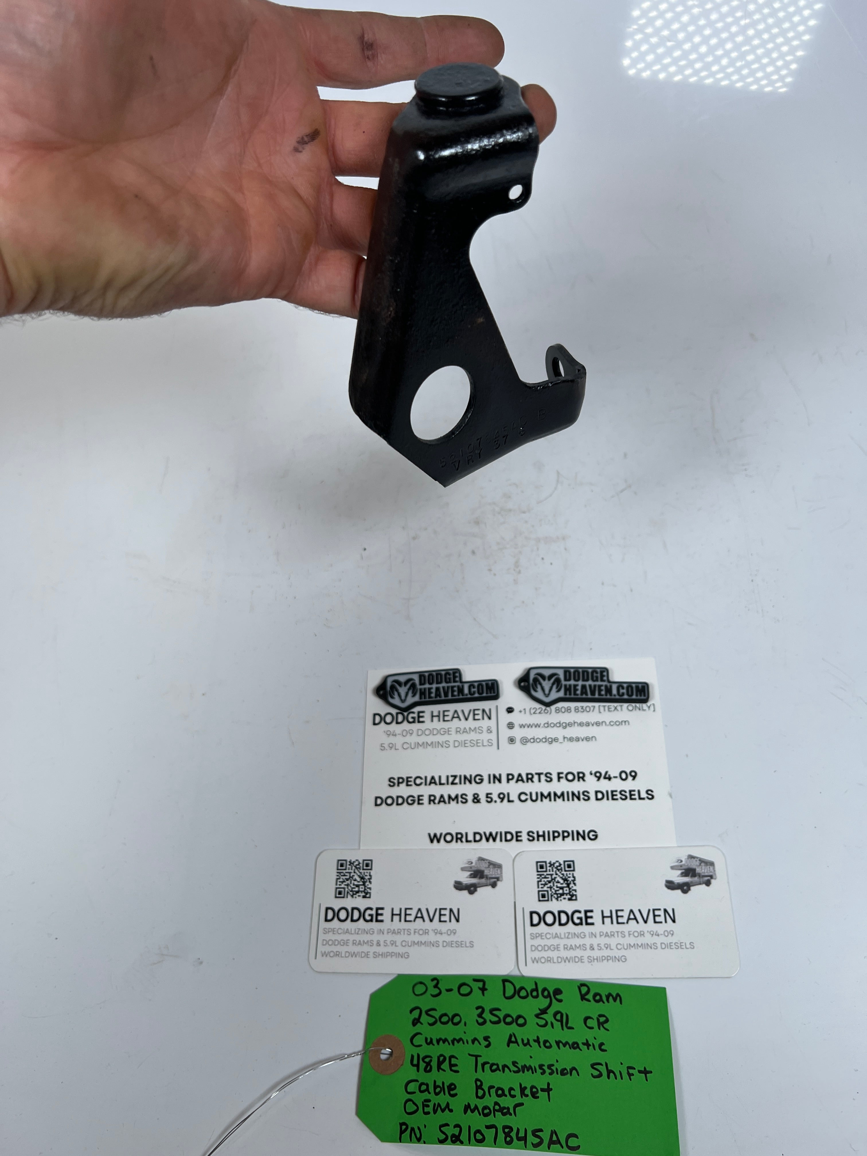 2003-2007 Dodge Ram 5.9L Cummins 48RE Transmission Shift Cable Bracket