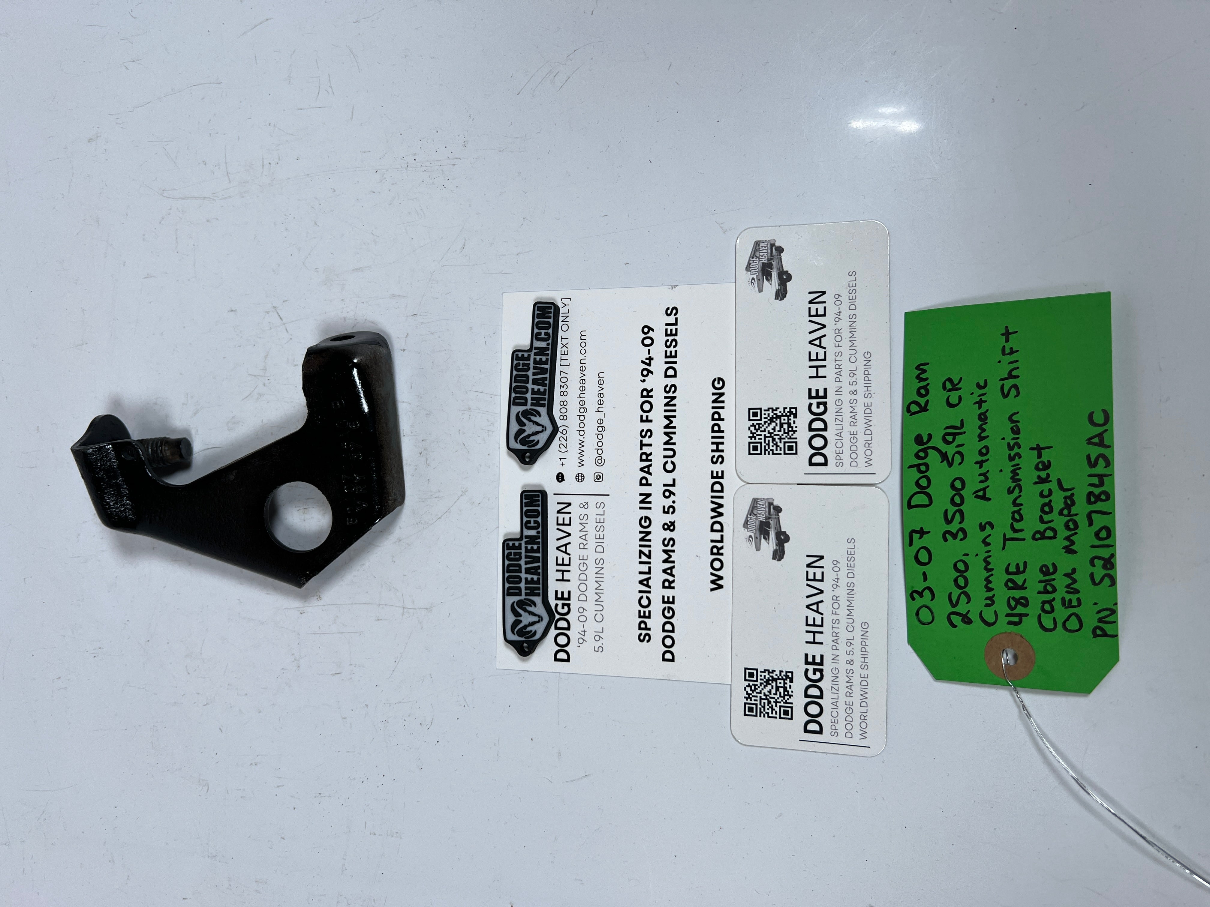 2003-2007 Dodge Ram 5.9L Cummins 48RE Transmission Shift Cable Bracket