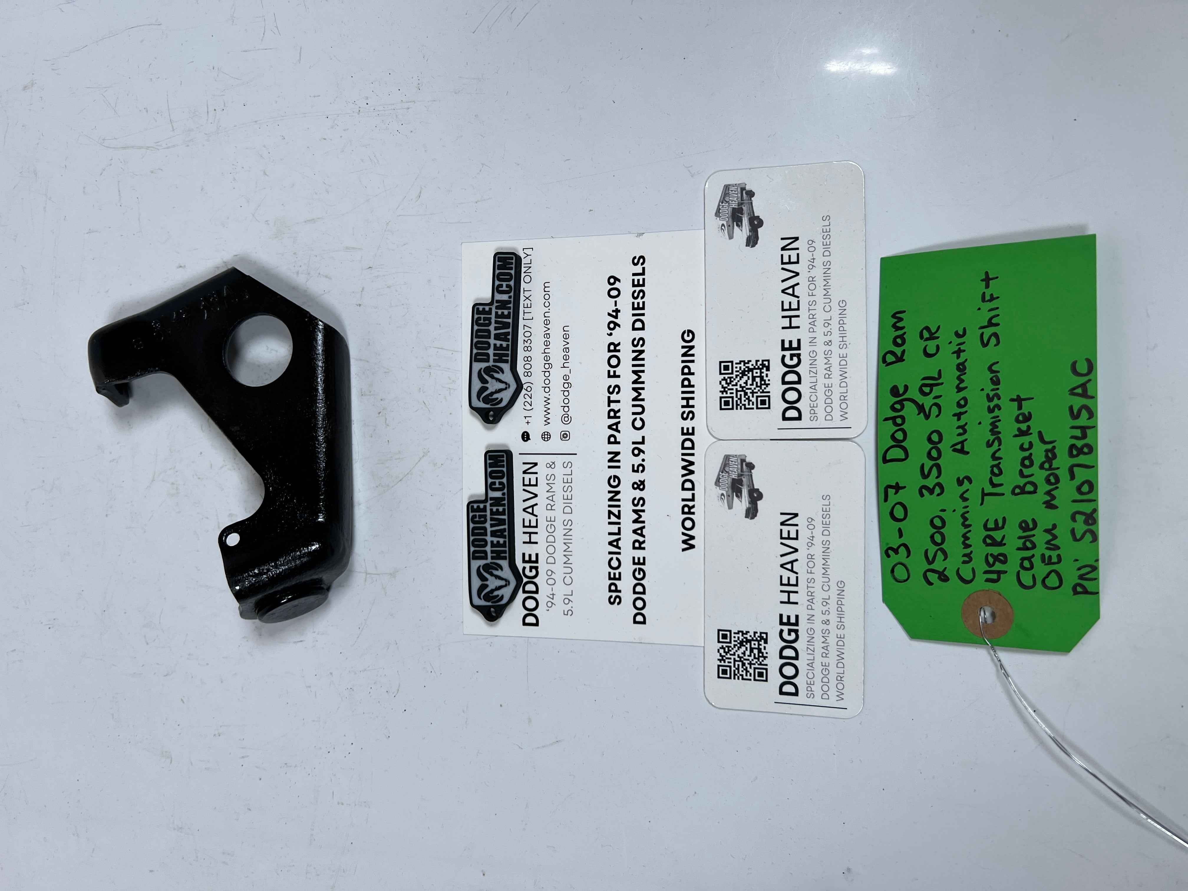 2003-2007 Dodge Ram 5.9L Cummins 48RE Transmission Shift Cable Bracket