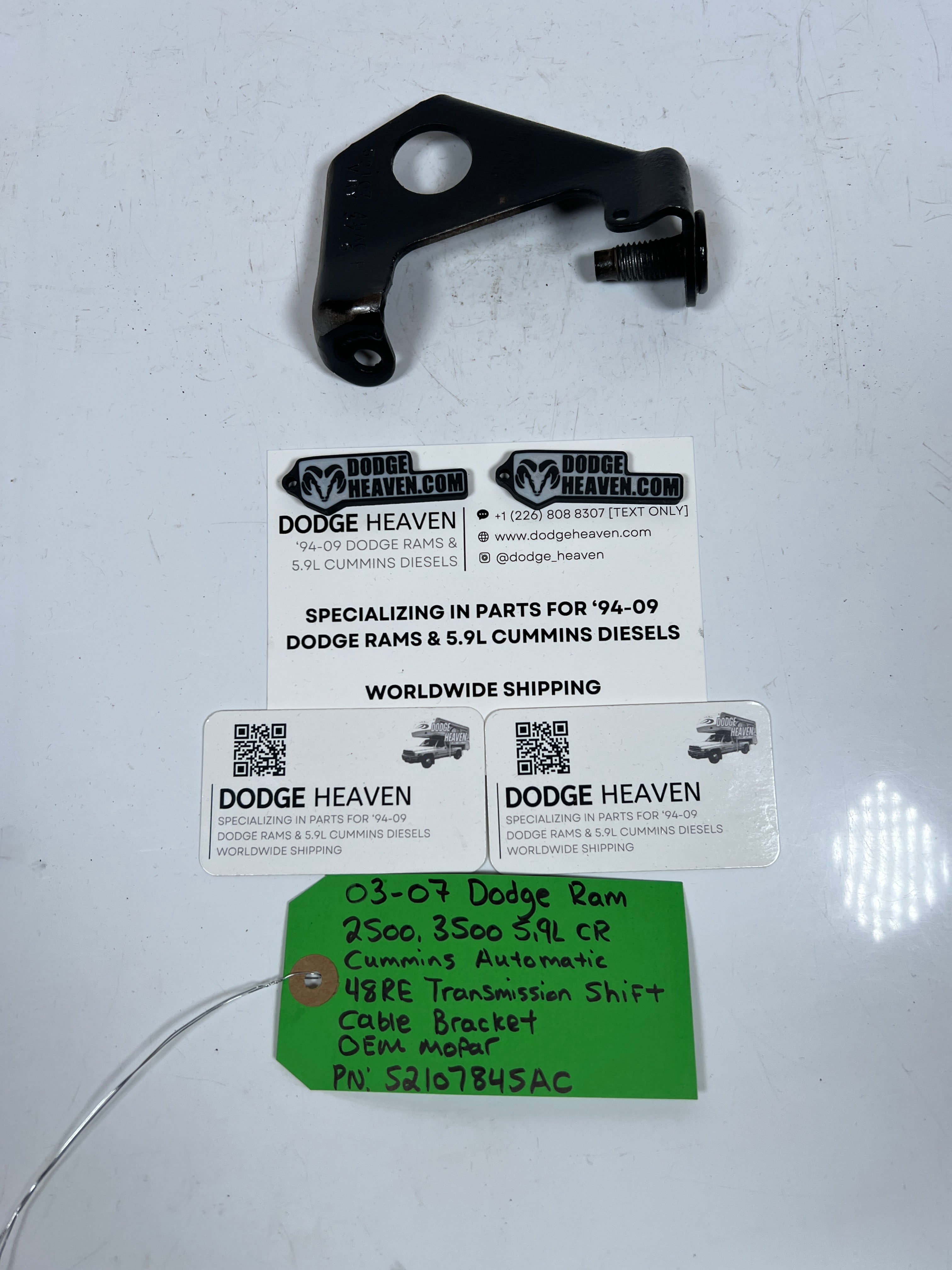 2003-2007 Dodge Ram 5.9L Cummins 48RE Transmission Shift Cable Bracket