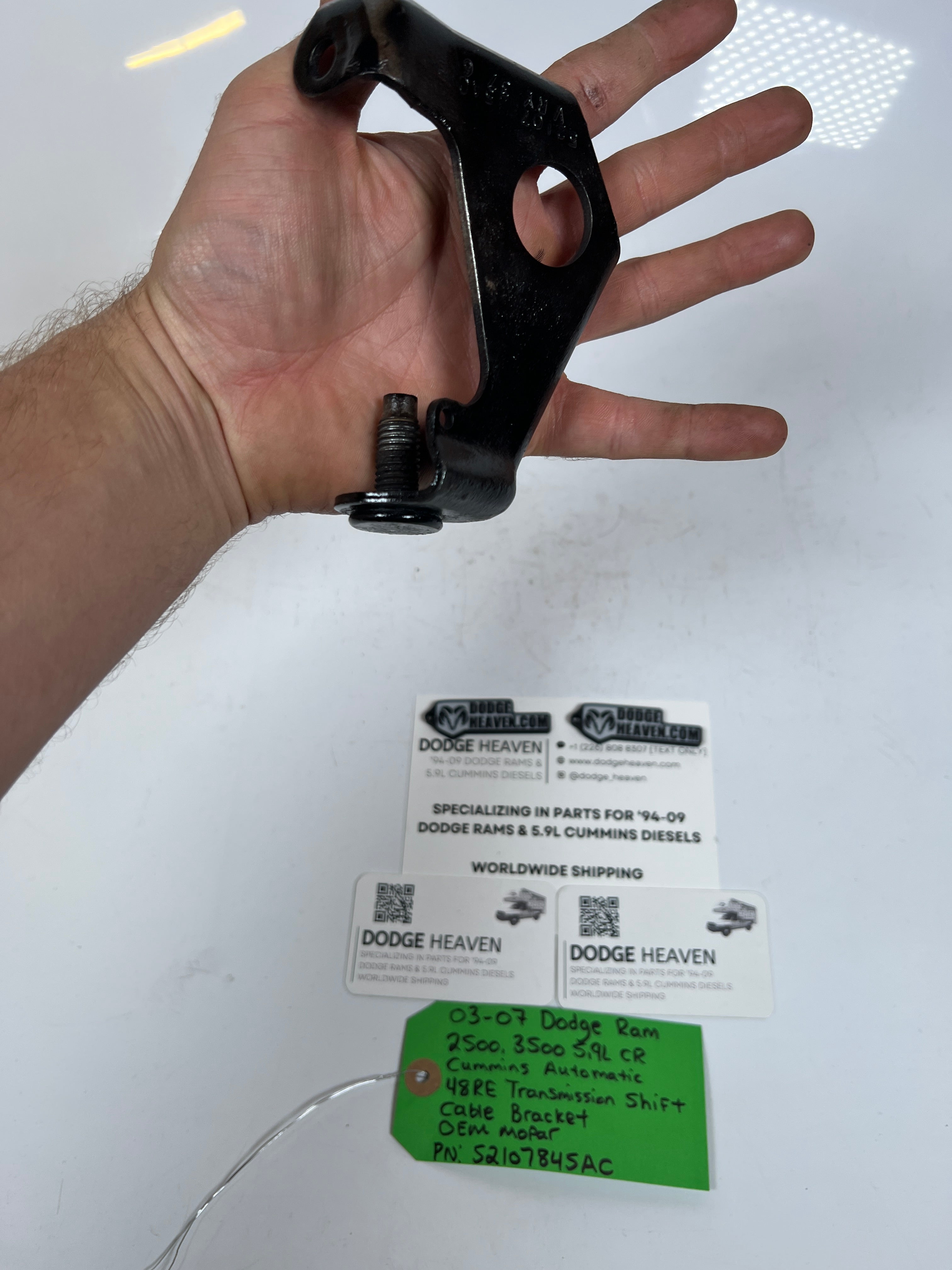 2003-2007 Dodge Ram 5.9L Cummins 48RE Transmission Shift Cable Bracket