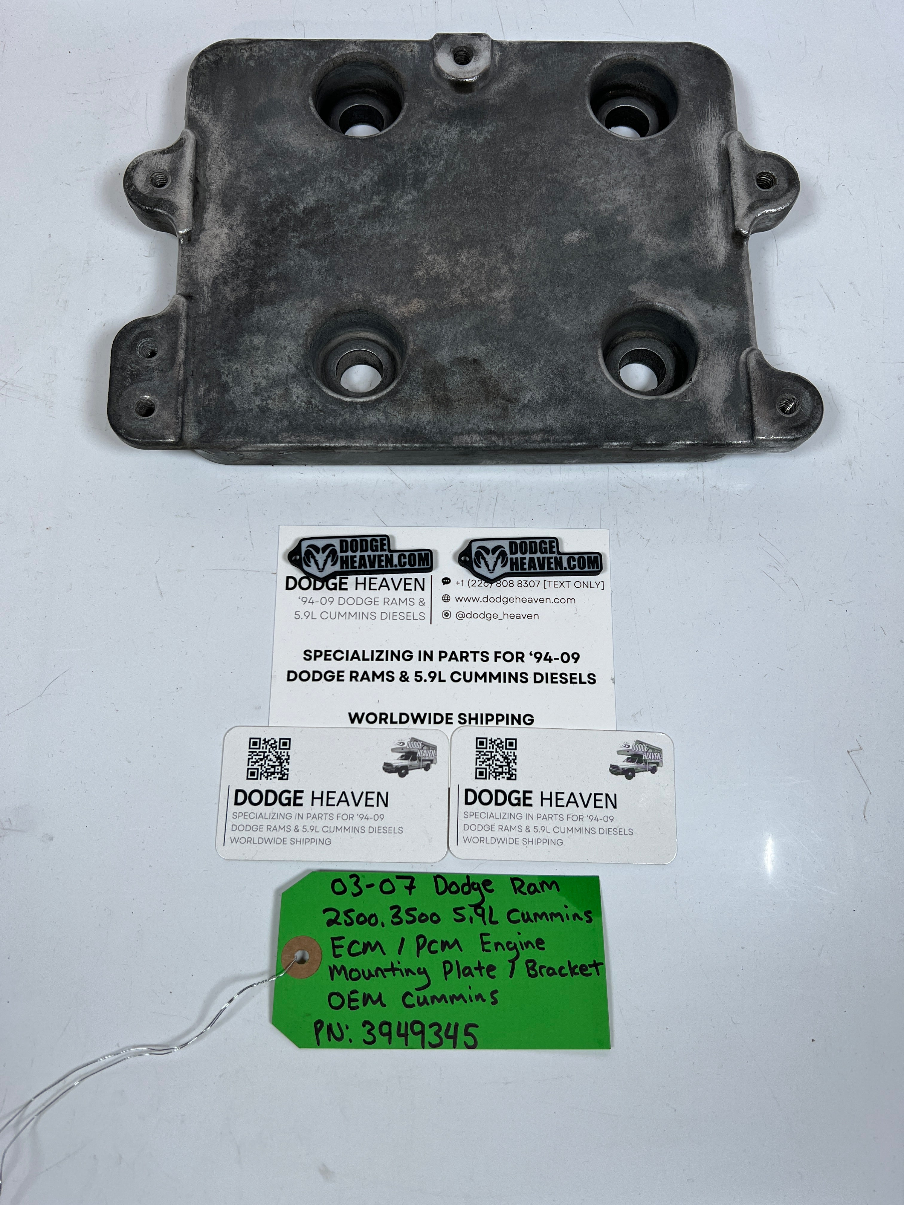 2003-2007 Dodge Ram 5.9L Cummins ECM Engine Mounting Plate / Bracket