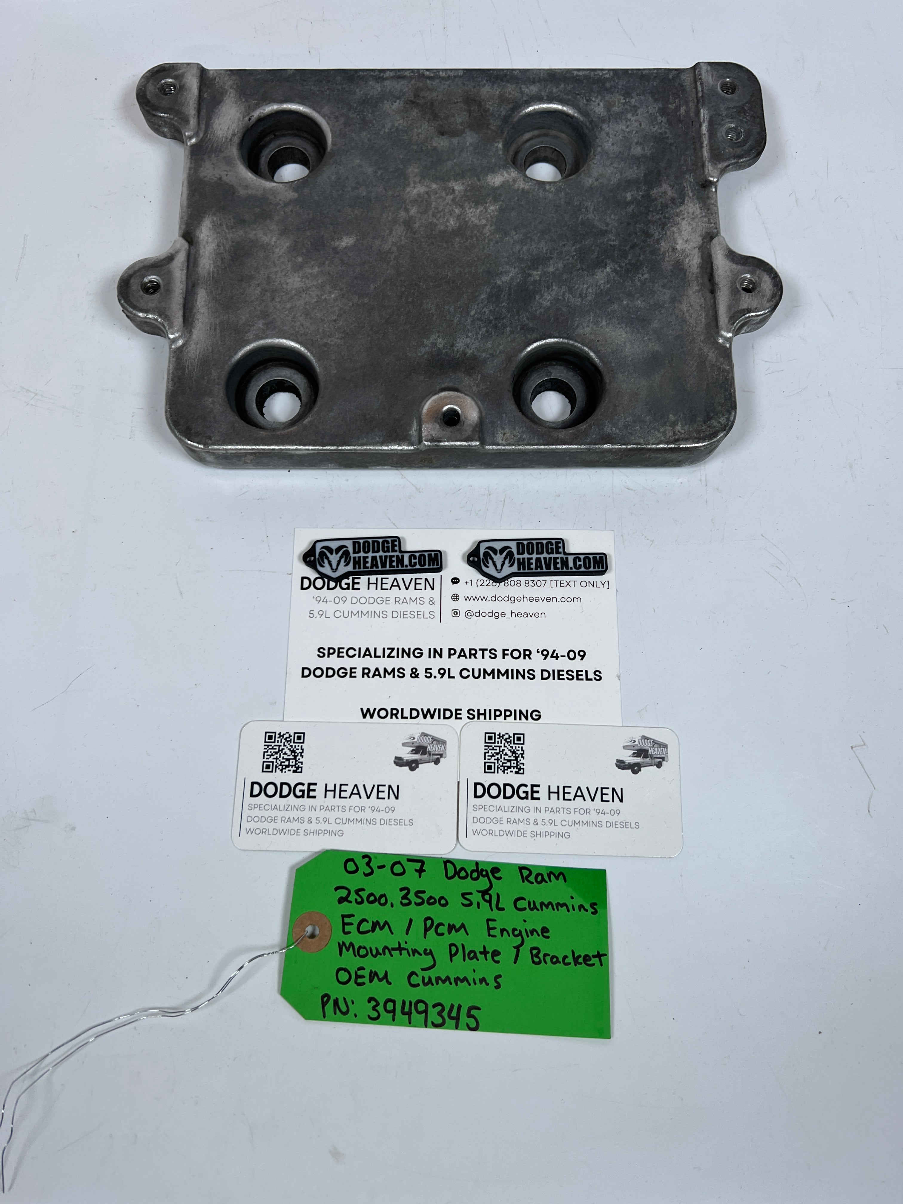 2003-2007 Dodge Ram 5.9L Cummins ECM Engine Mounting Plate / Bracket