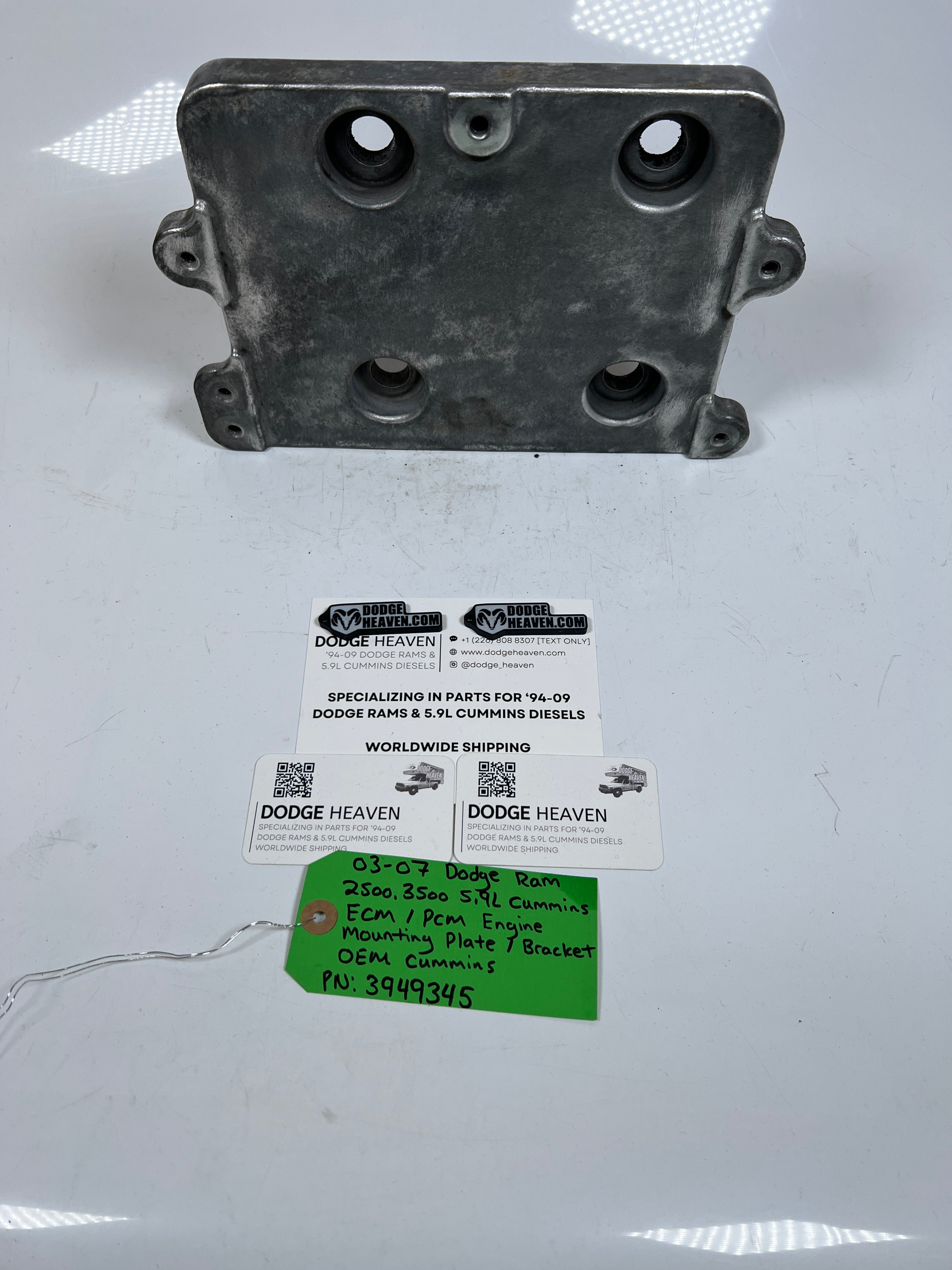 2003-2007 Dodge Ram 5.9L Cummins ECM Engine Mounting Plate / Bracket