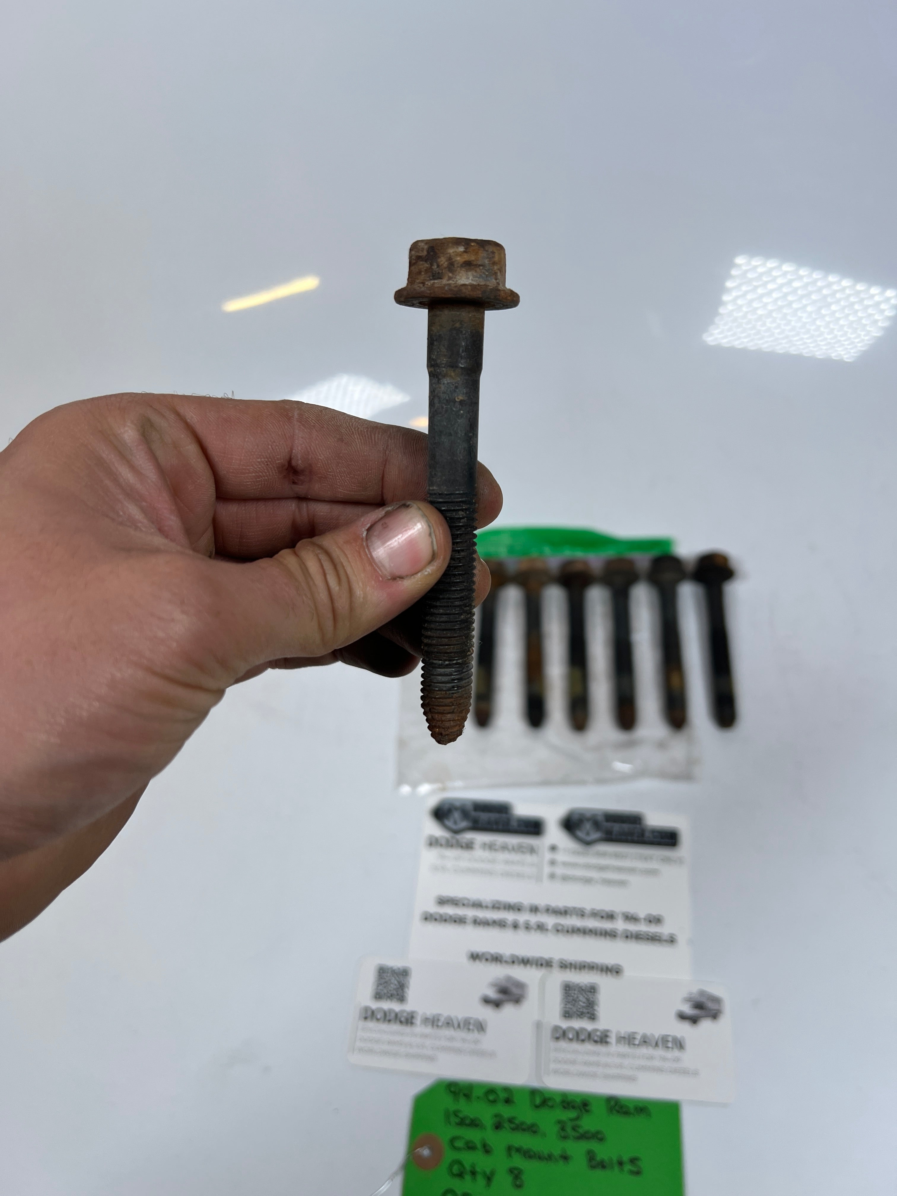 1994-2002 Dodge Ram 1500 2500 3500 Cab Mount Body Mount Bolts QTY 8