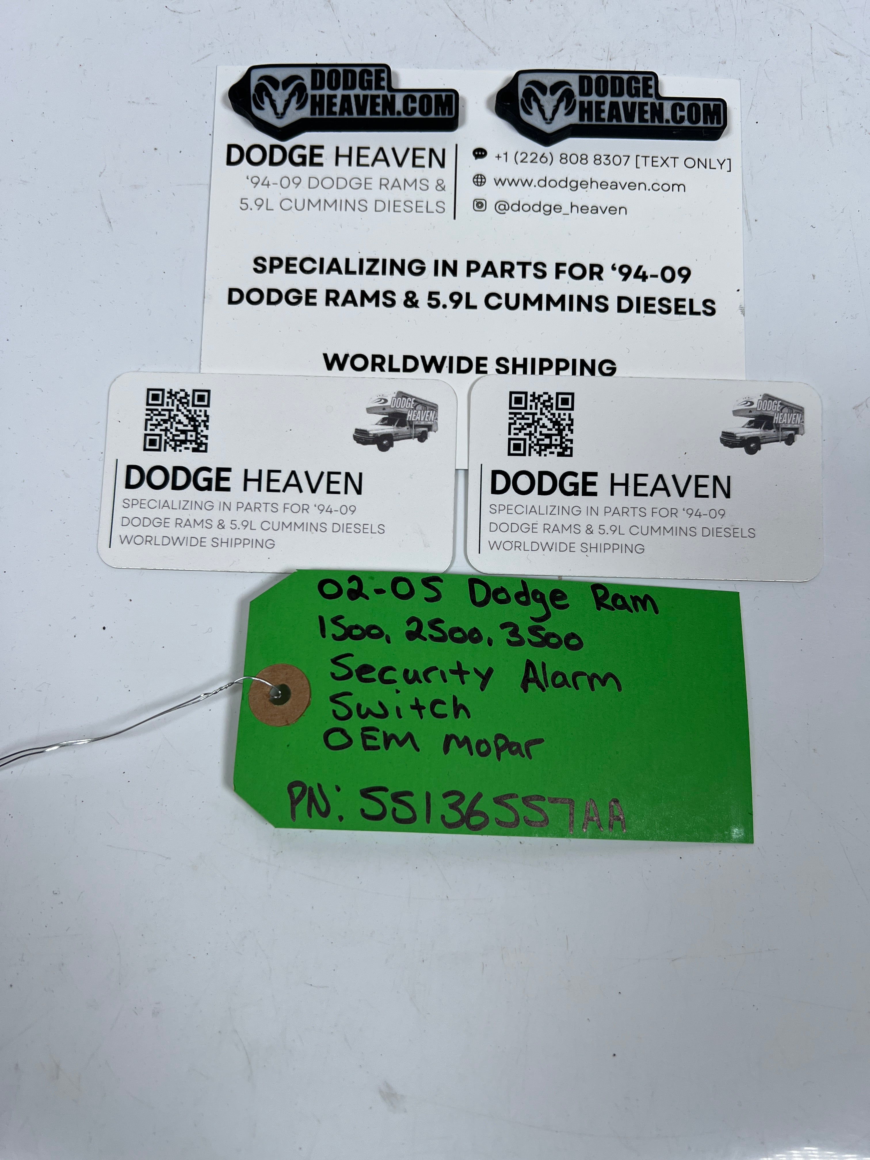 2002-2005 Dodge Ram 1500-3500 Security Alarm Switch