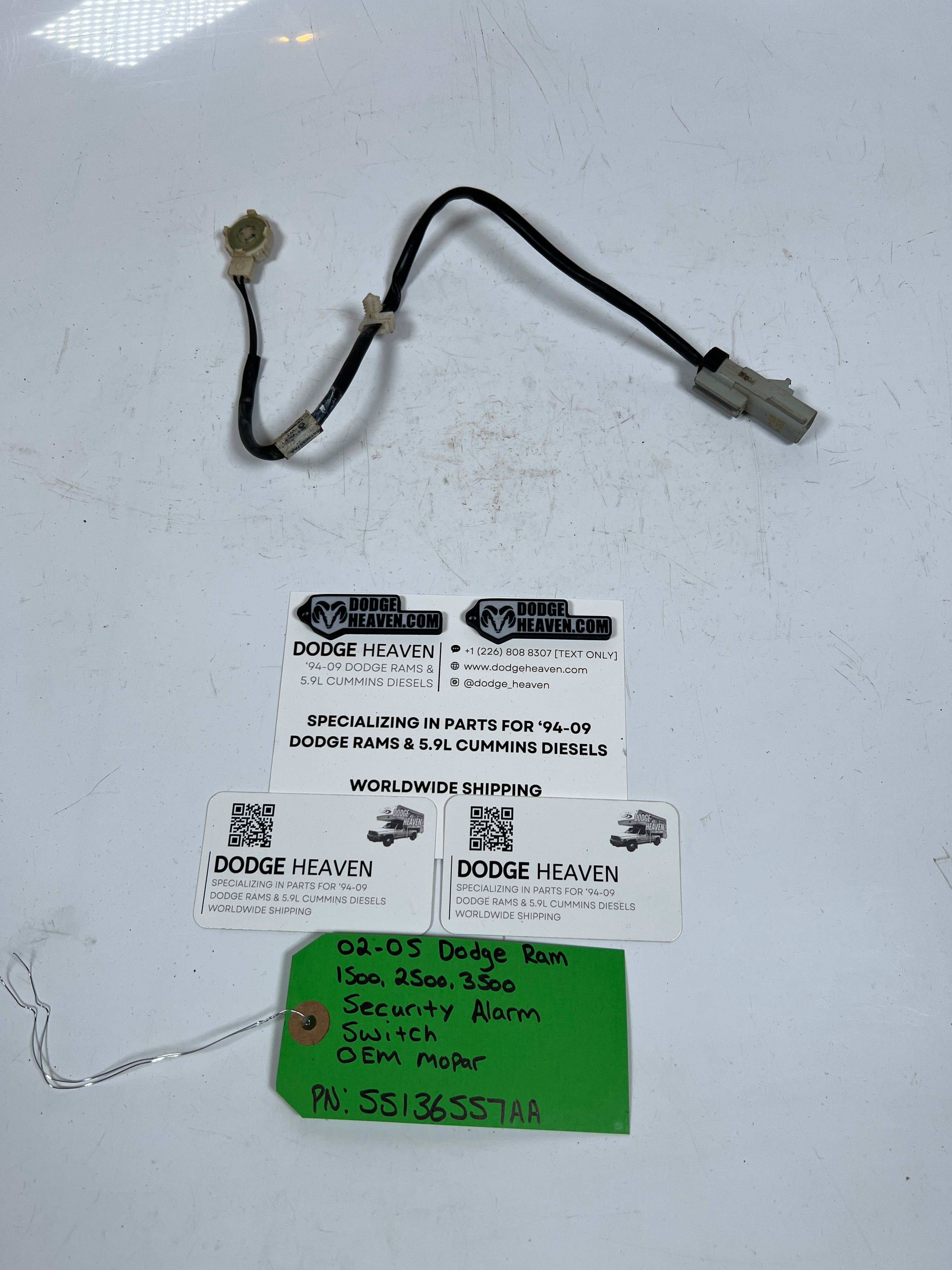 2002-2005 Dodge Ram 1500-3500 Security Alarm Switch