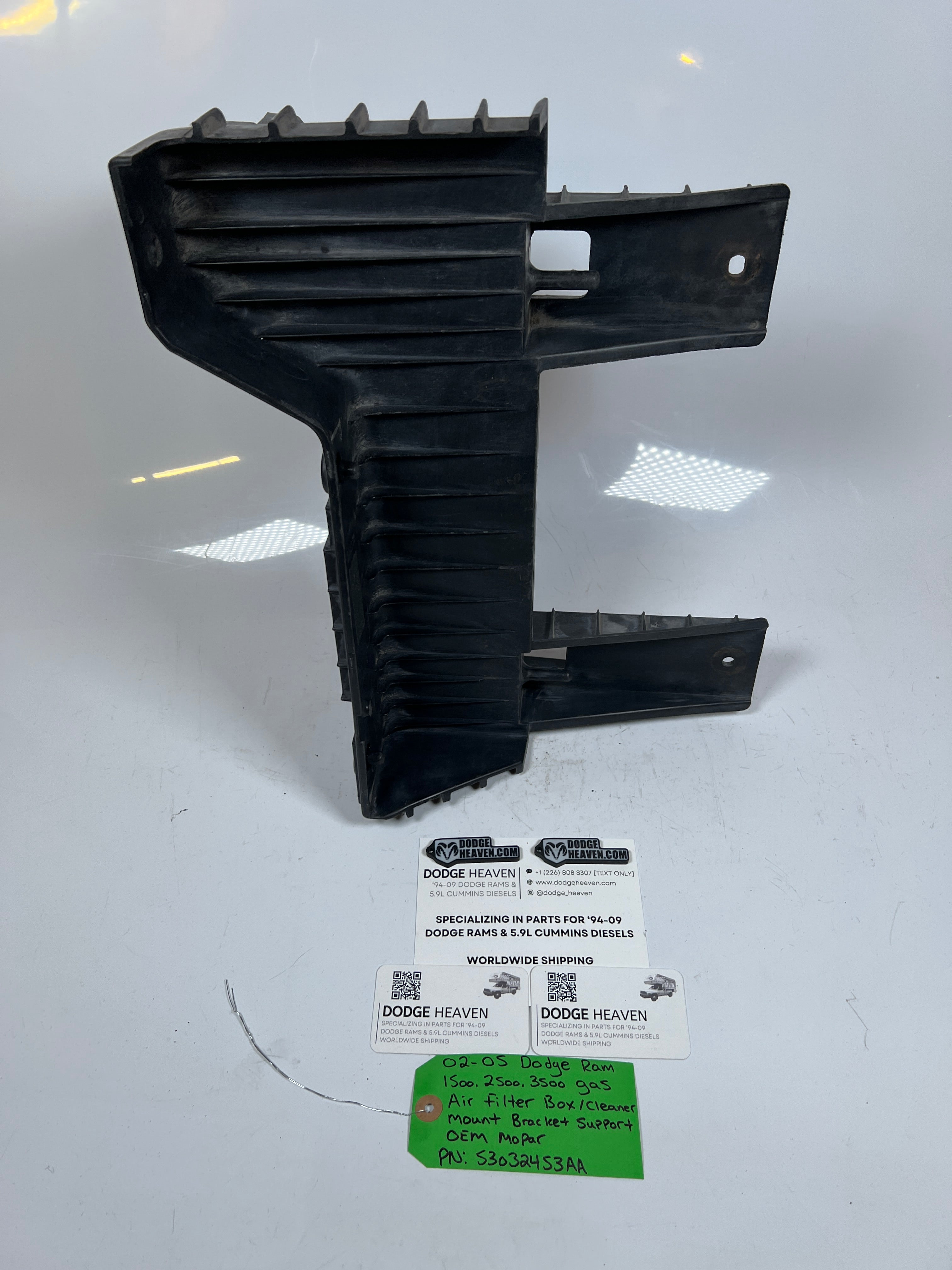 2002-2005 Dodge ram Air Filter Box Fender Mount Support Bracket