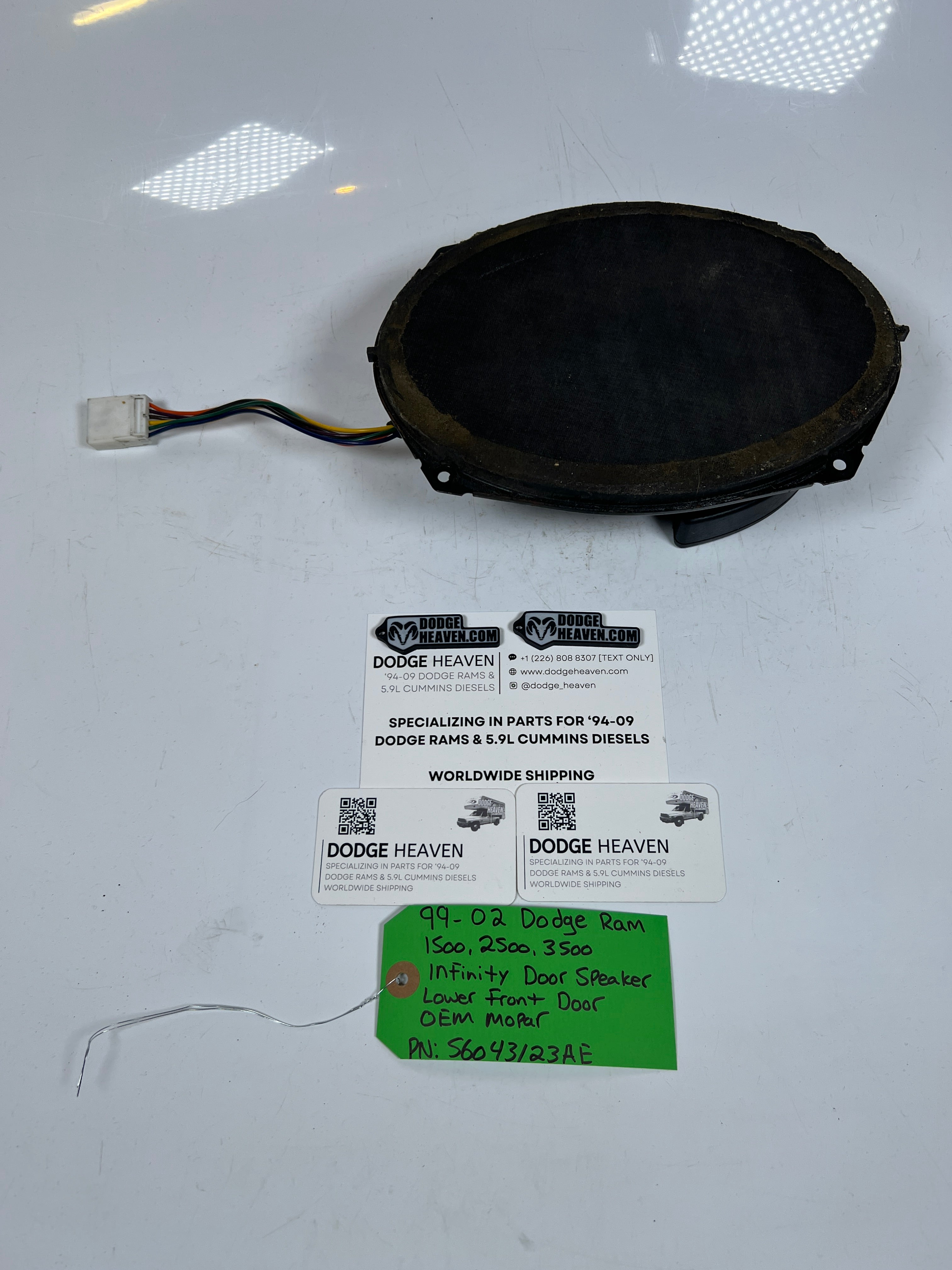 1999-2002 Dodge Ram Infinity Door Speaker Lower Front Door