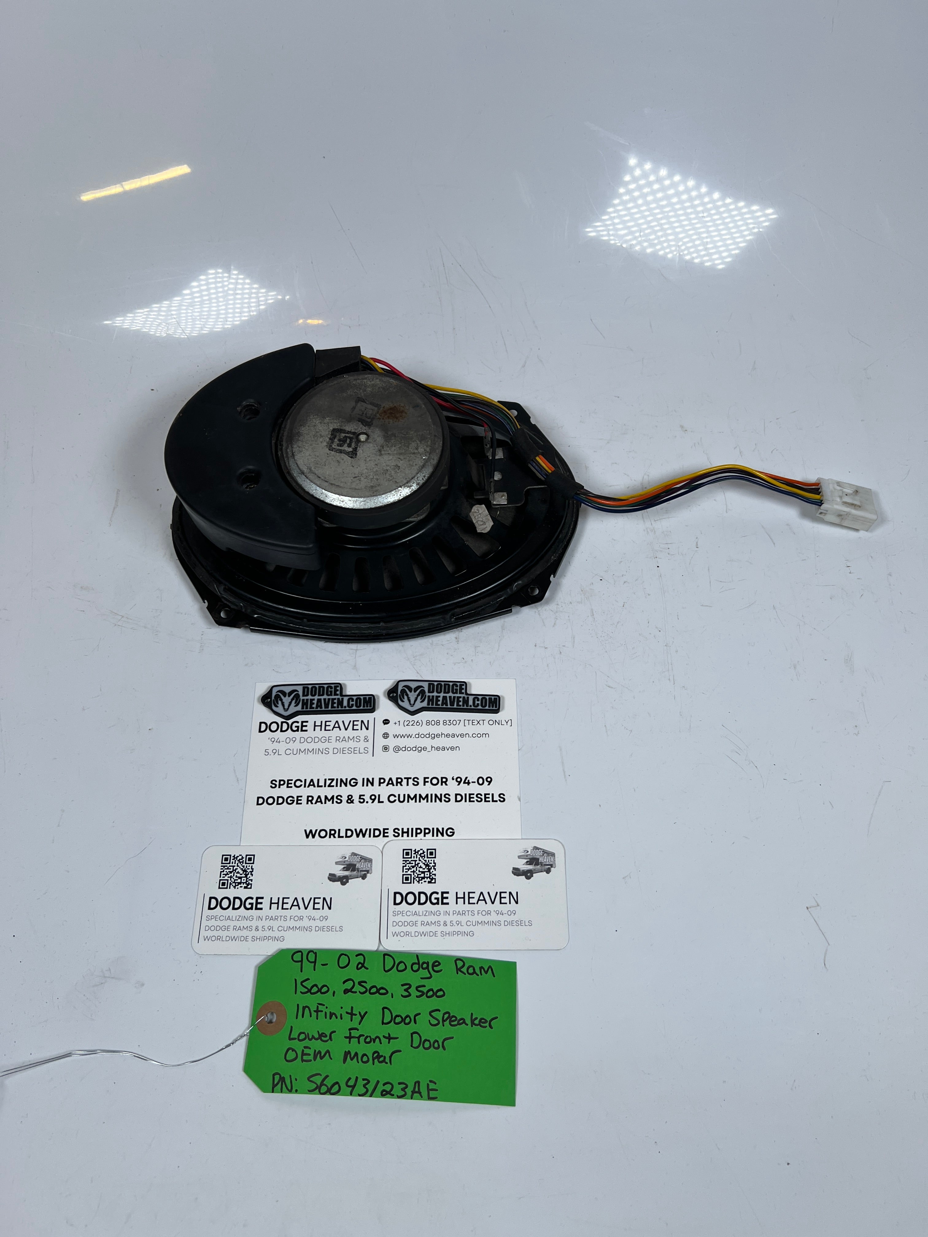 1999-2002 Dodge Ram Infinity Door Speaker Lower Front Door