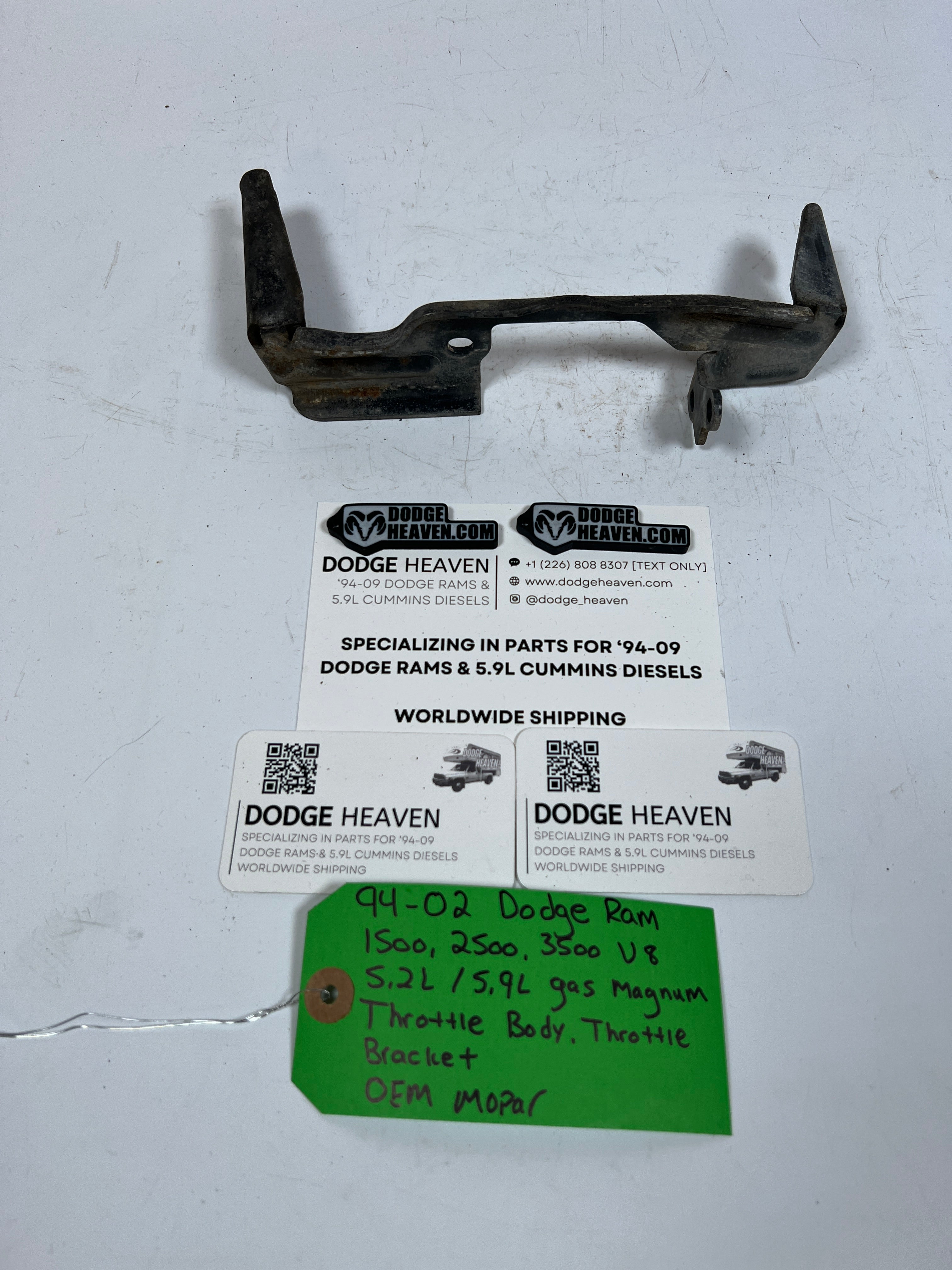1994-2002 Dodge Ram 1500-3500 5,2L 5.9L Magnum Gas Throttle Body Bracket