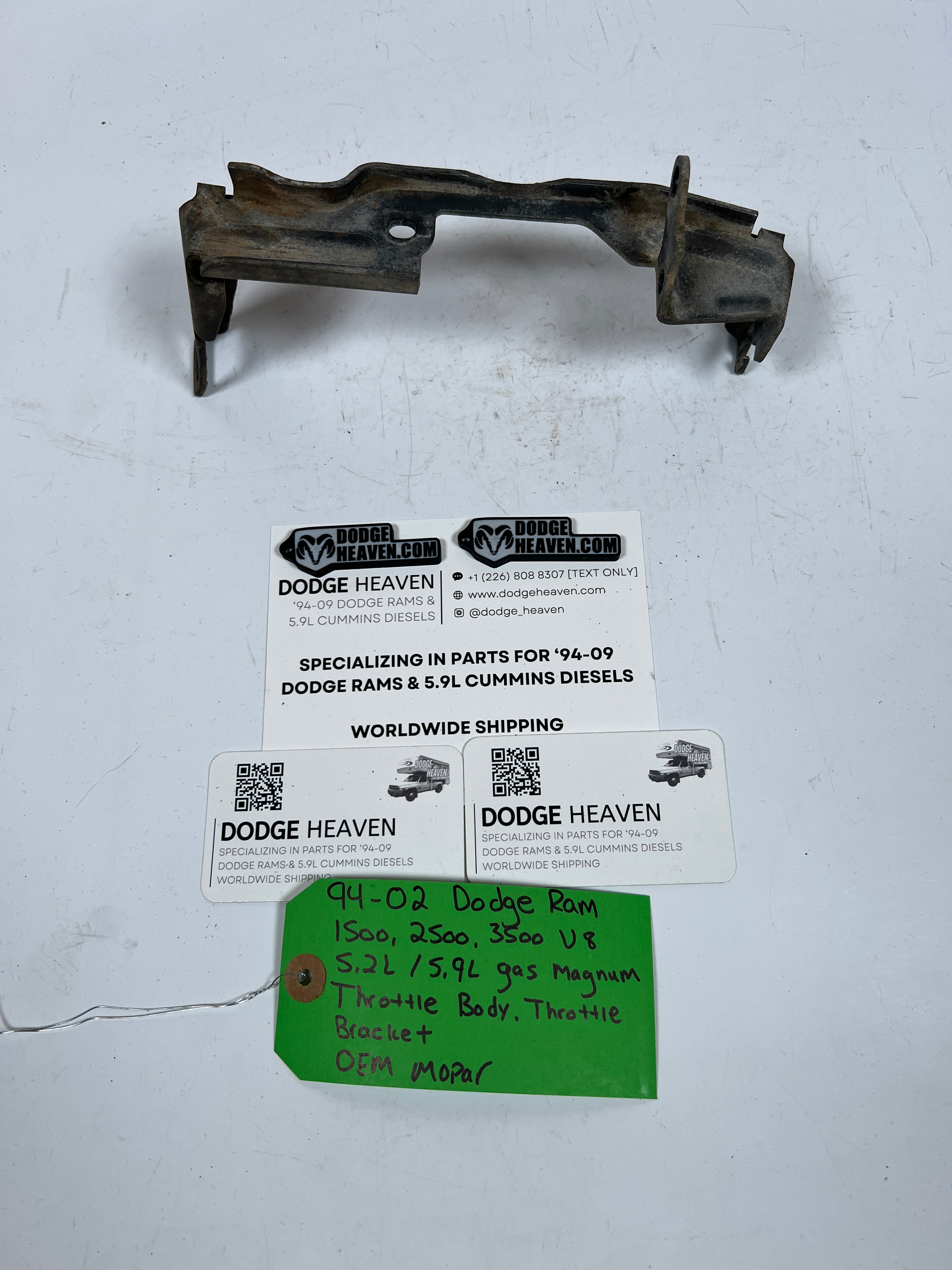 1994-2002 Dodge Ram 1500-3500 5,2L 5.9L Magnum Gas Throttle Body Bracket