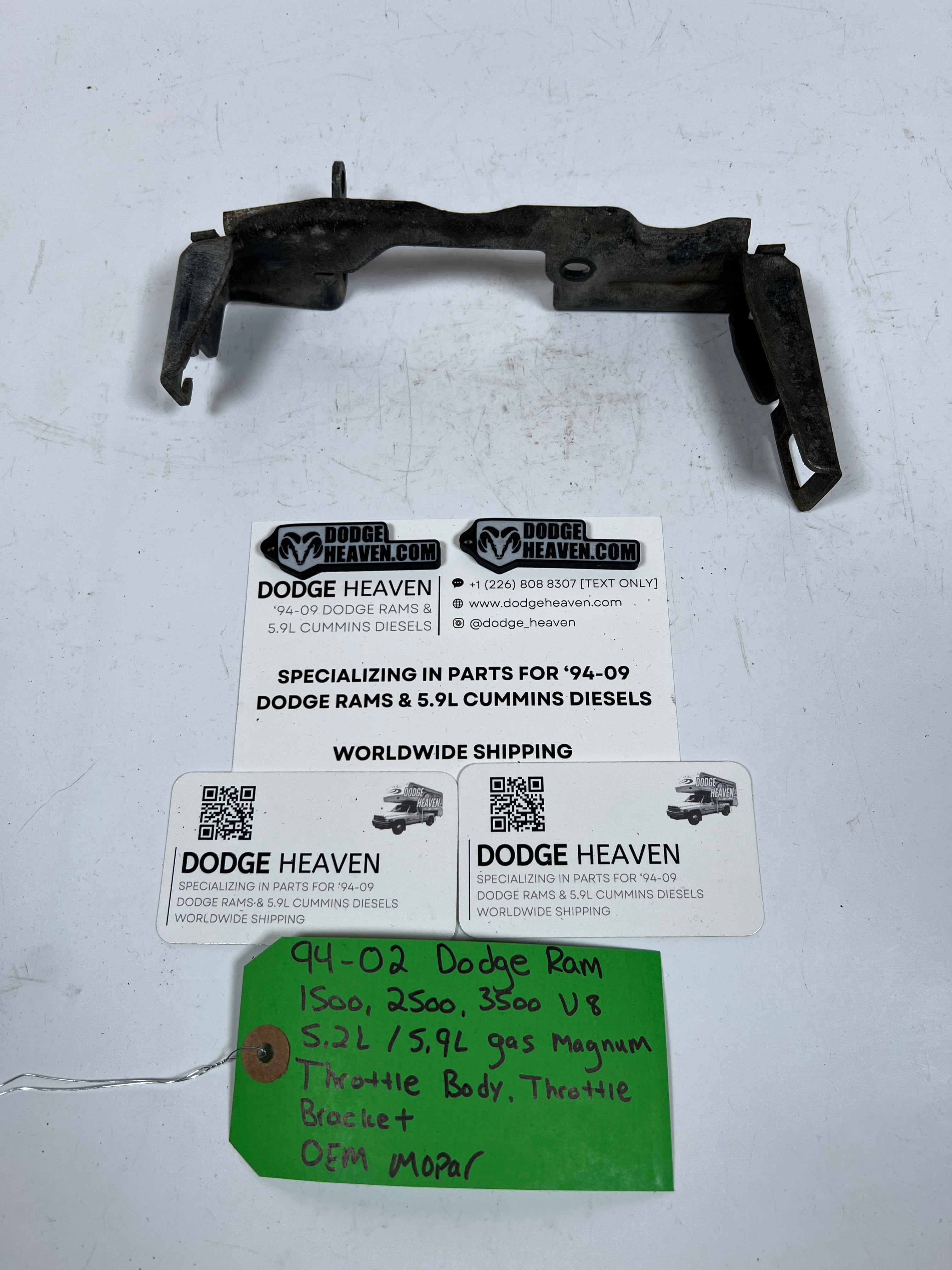 1994-2002 Dodge Ram 1500-3500 5,2L 5.9L Magnum Gas Throttle Body Bracket