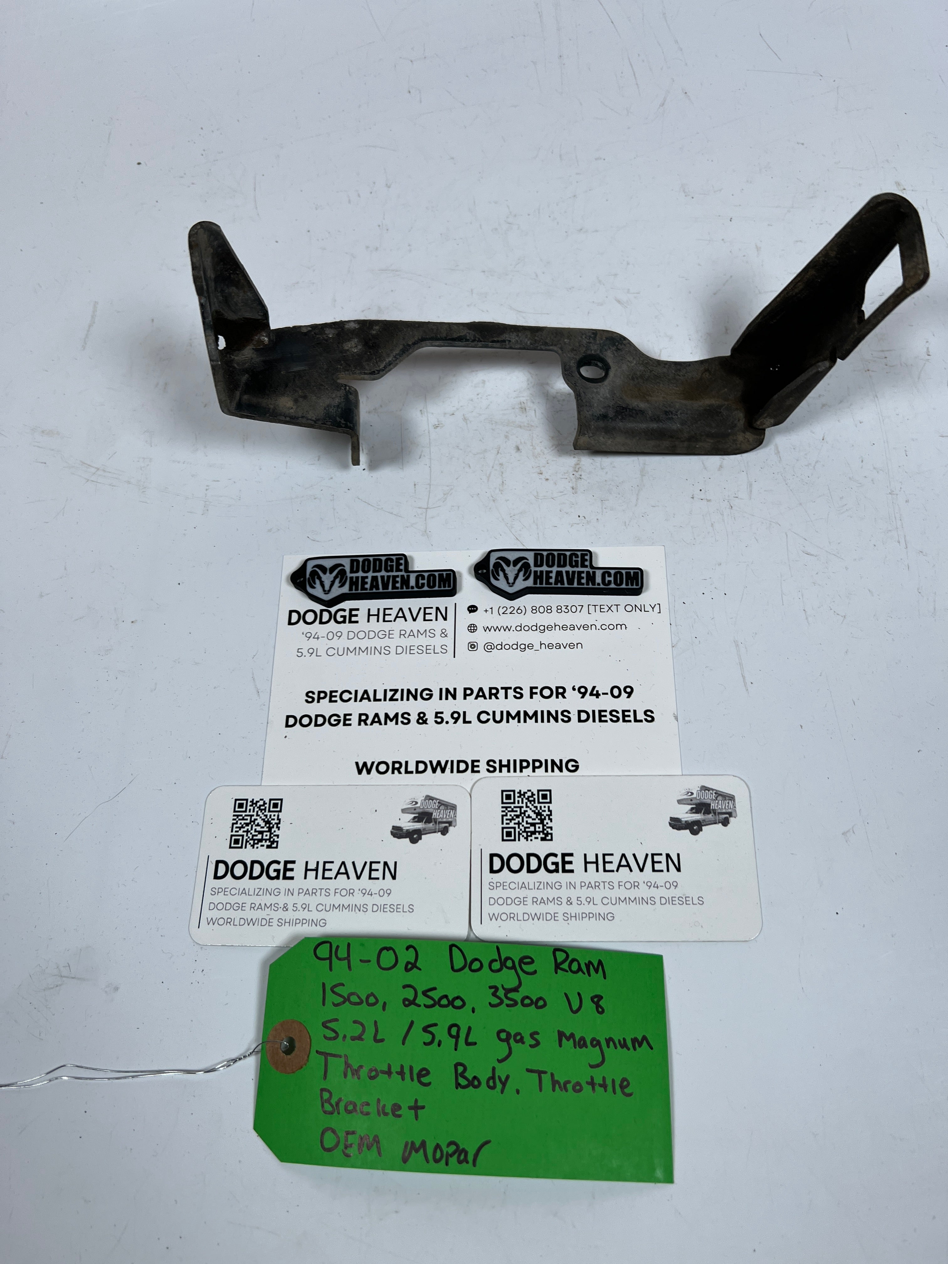1994-2002 Dodge Ram 1500-3500 5,2L 5.9L Magnum Gas Throttle Body Bracket