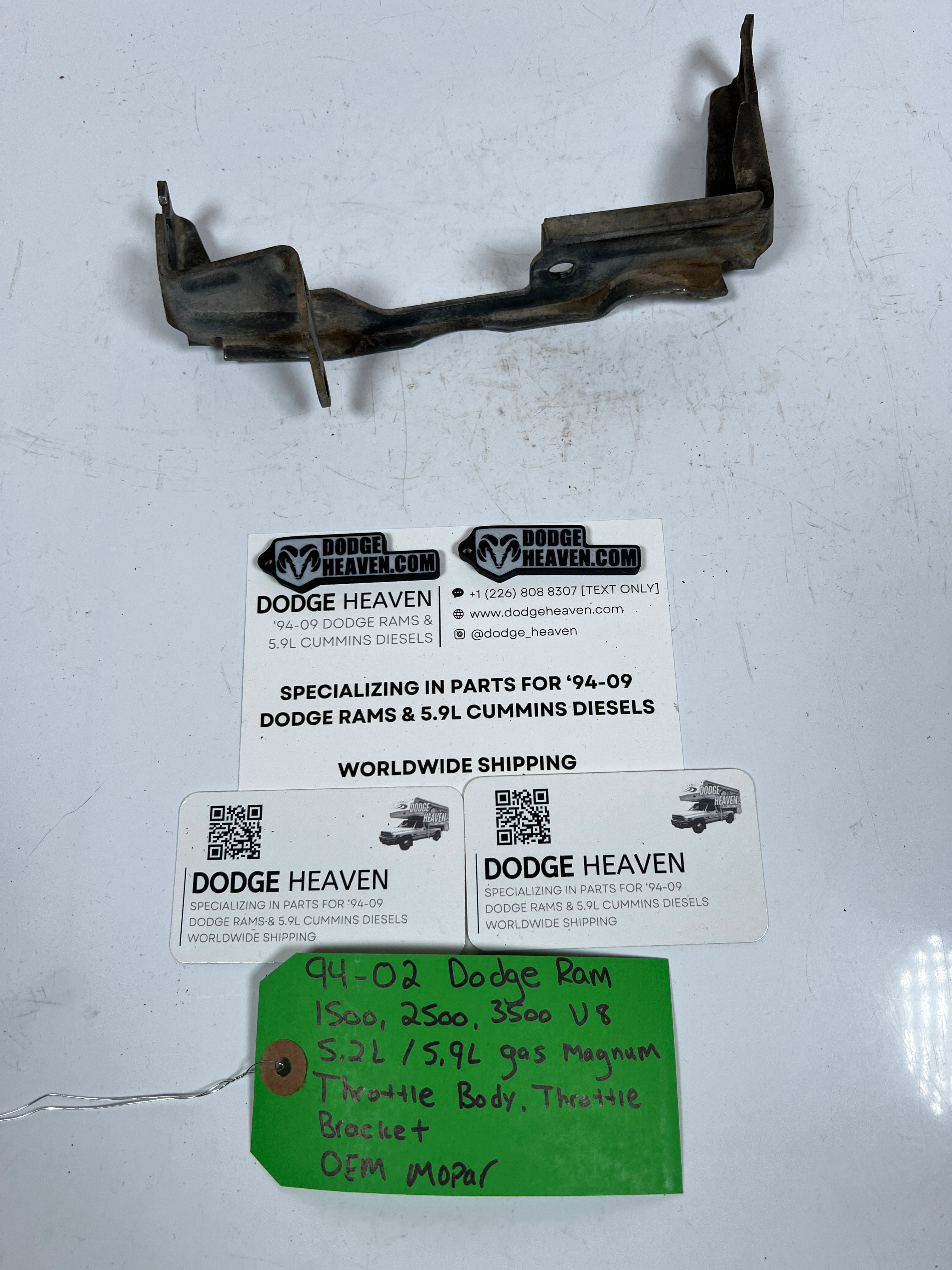 1994-2002 Dodge Ram 1500-3500 5,2L 5.9L Magnum Gas Throttle Body Bracket