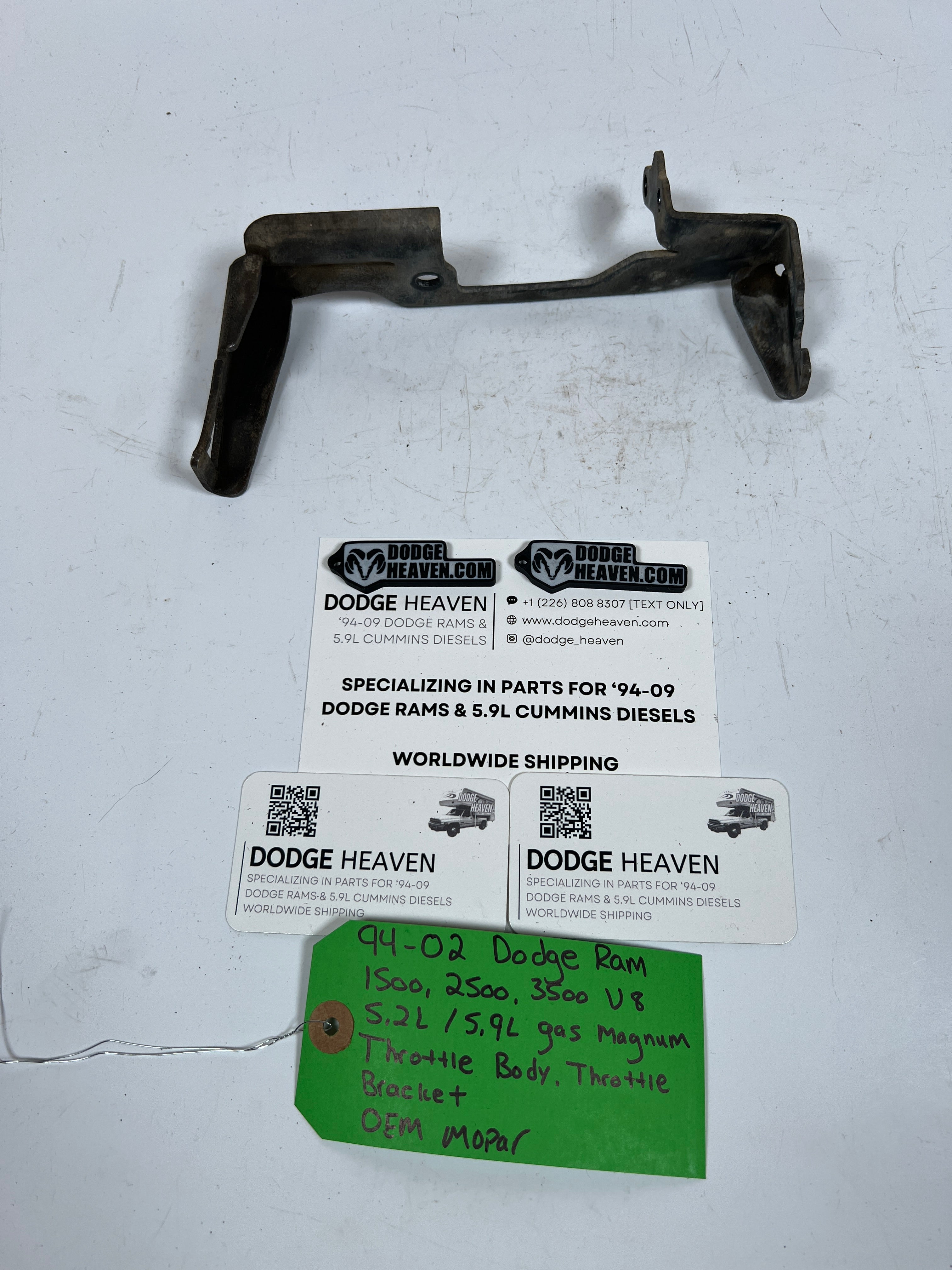 1994-2002 Dodge Ram 1500-3500 5,2L 5.9L Magnum Gas Throttle Body Bracket