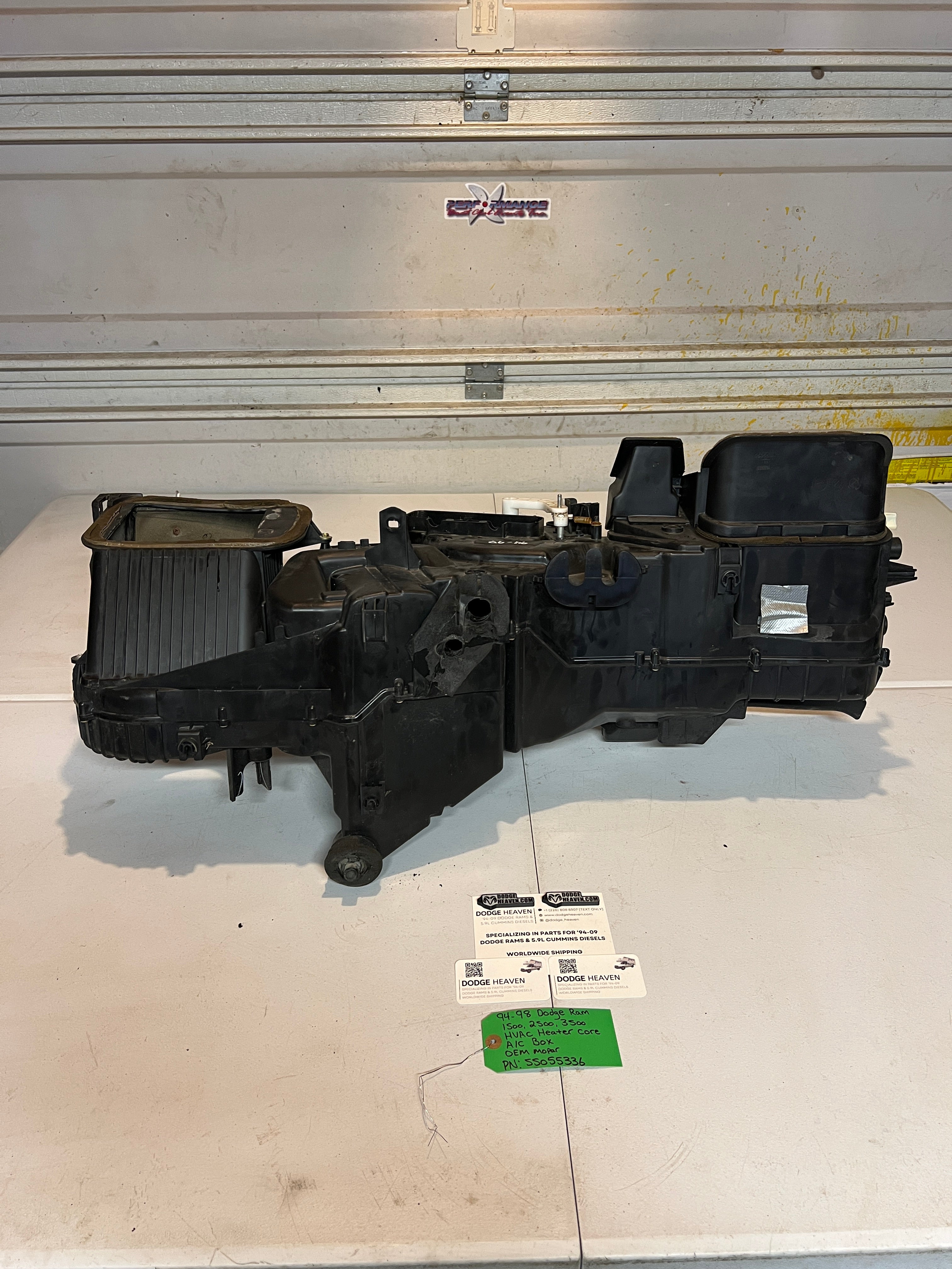 1994-1997 Dodge Ram 1500-3500 HVAC Heater Core A/C Box