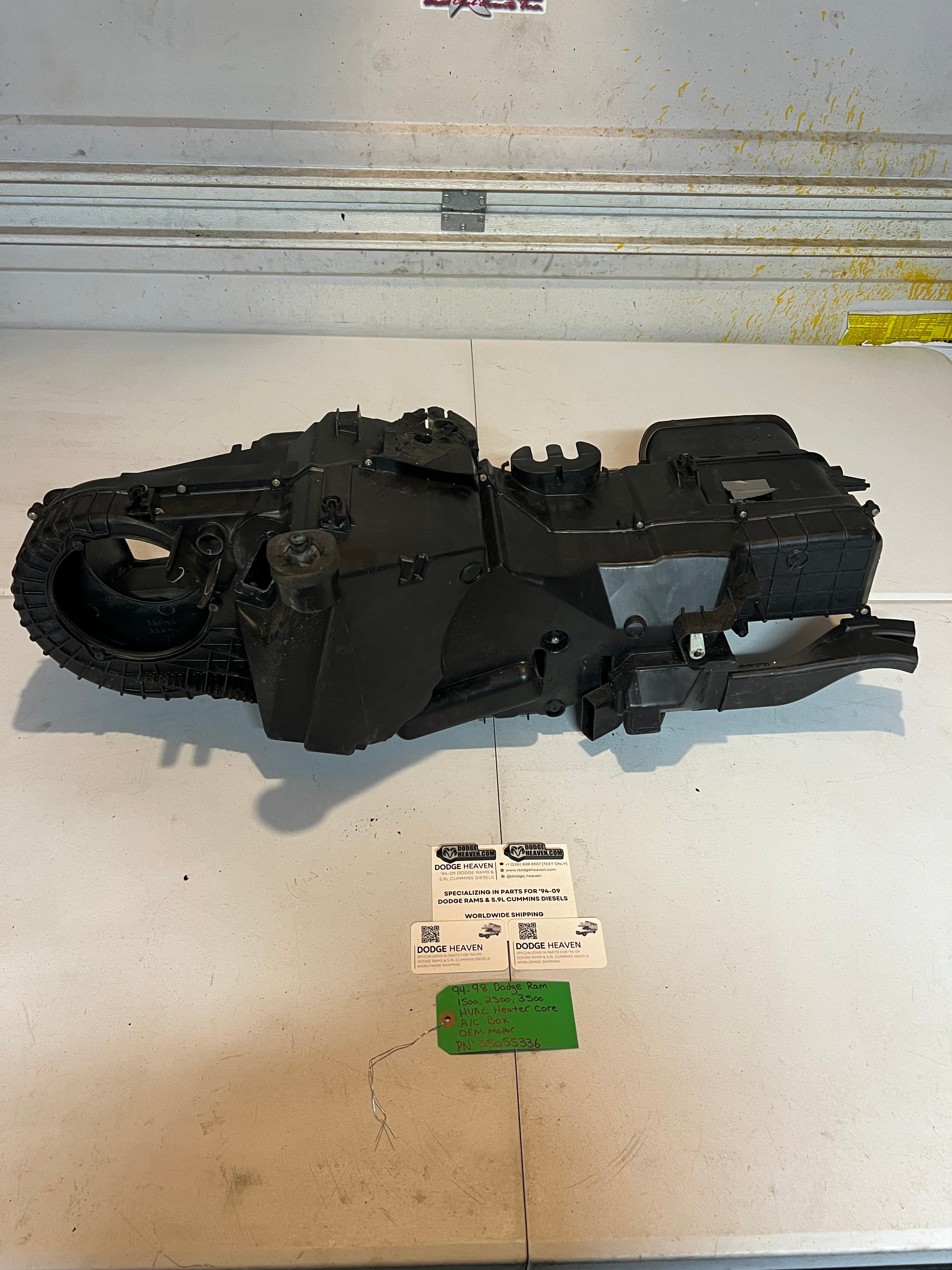 1994-1997 Dodge Ram 1500-3500 HVAC Heater Core A/C Box