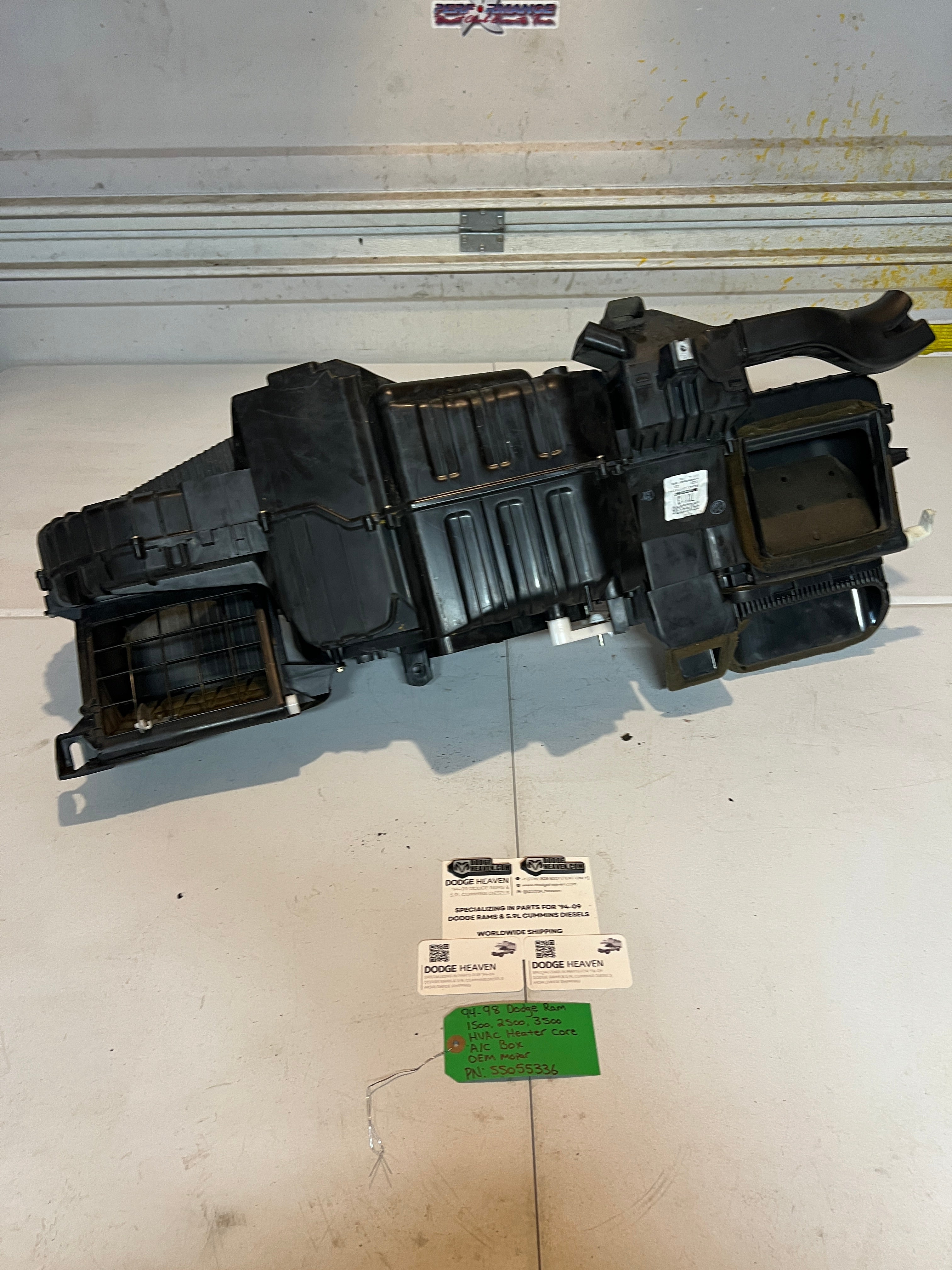 1994-1997 Dodge Ram 1500-3500 HVAC Heater Core A/C Box
