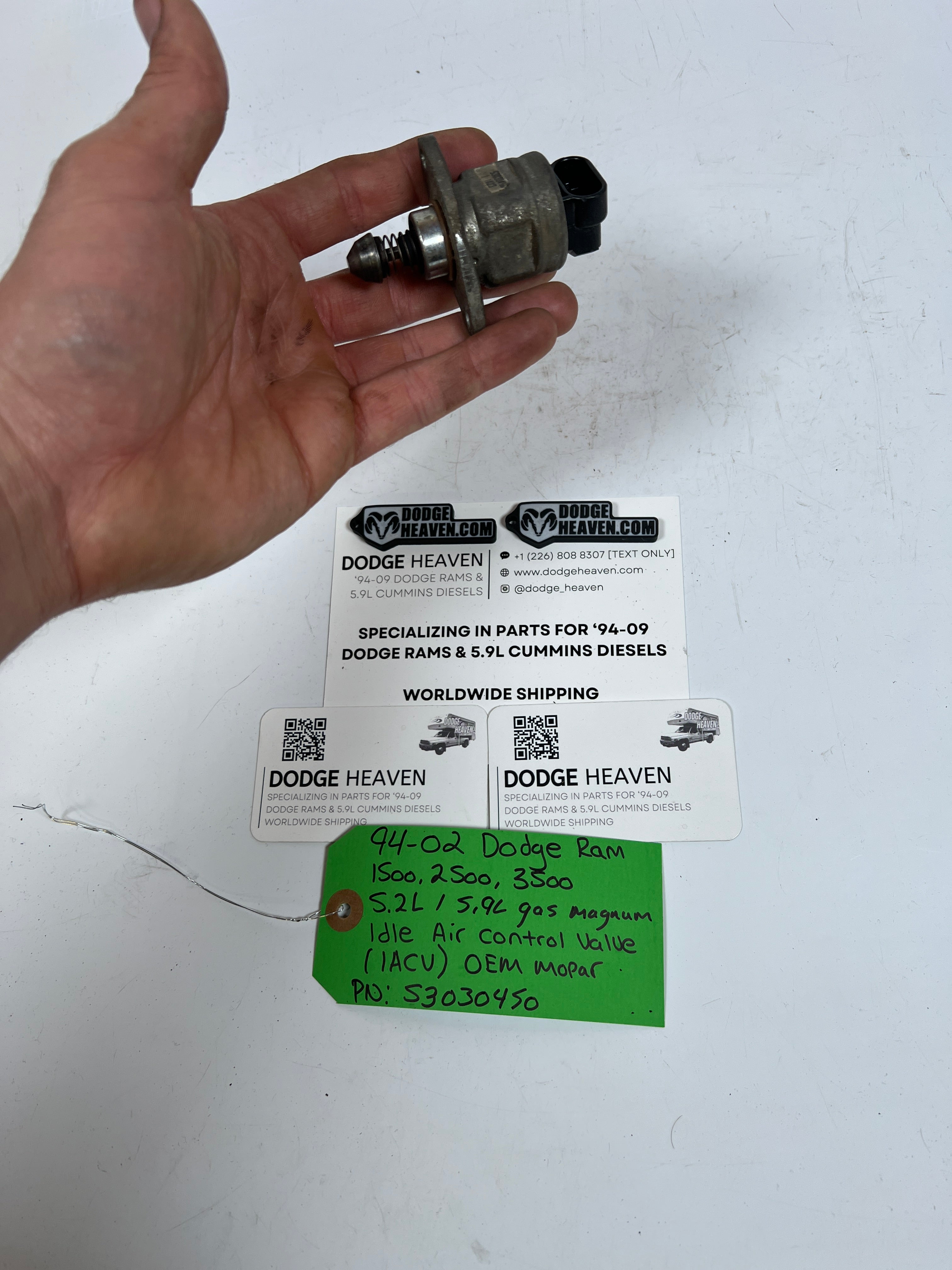 1994-2002 Dodge Ram 5.2L 5.9L Gas Magnum Idle Air Control Valve