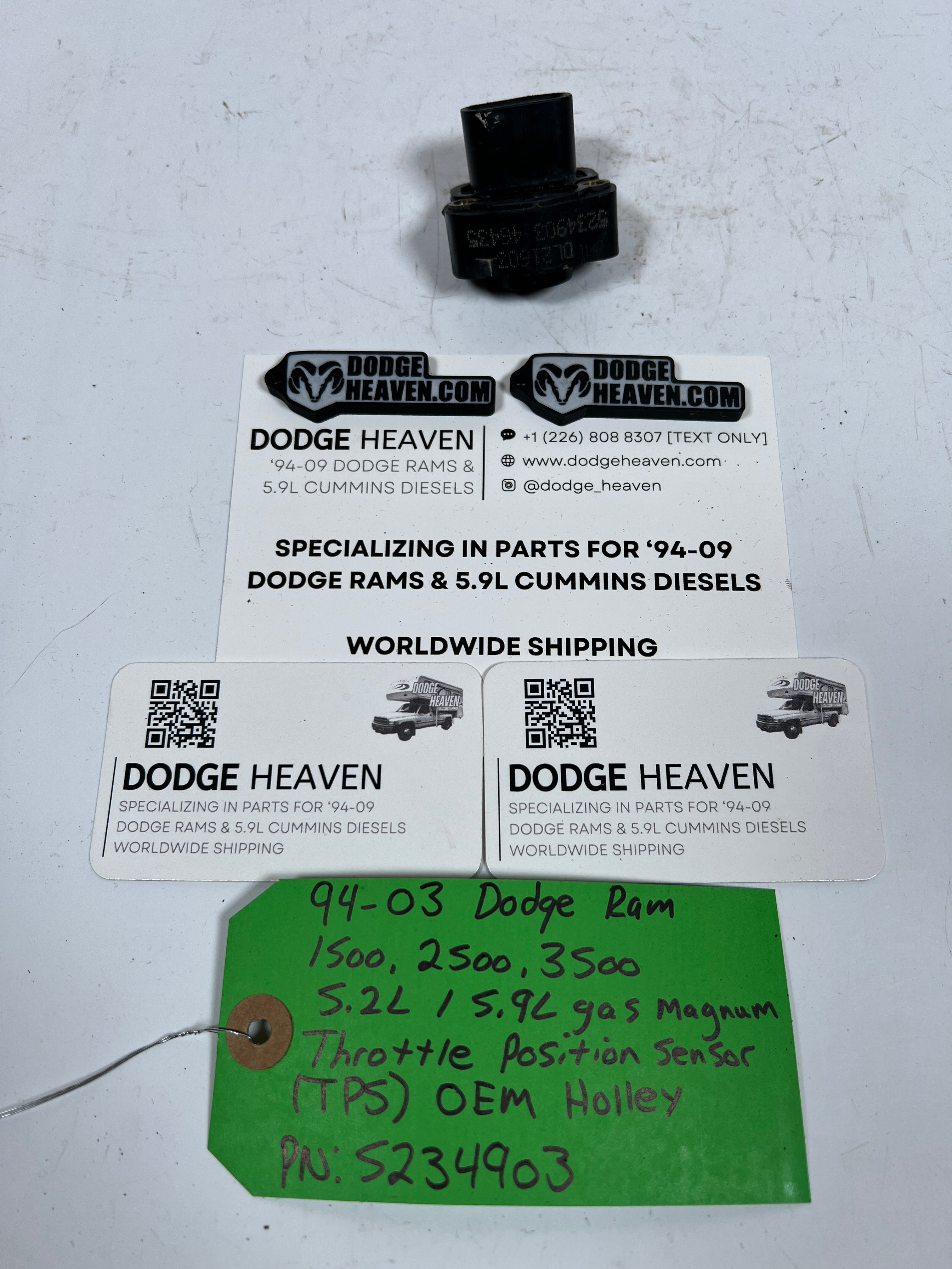 1994-2003 Dodge Ram 5.2L 5.9L Gas Magnum Throttle Position Sensor (TPS)