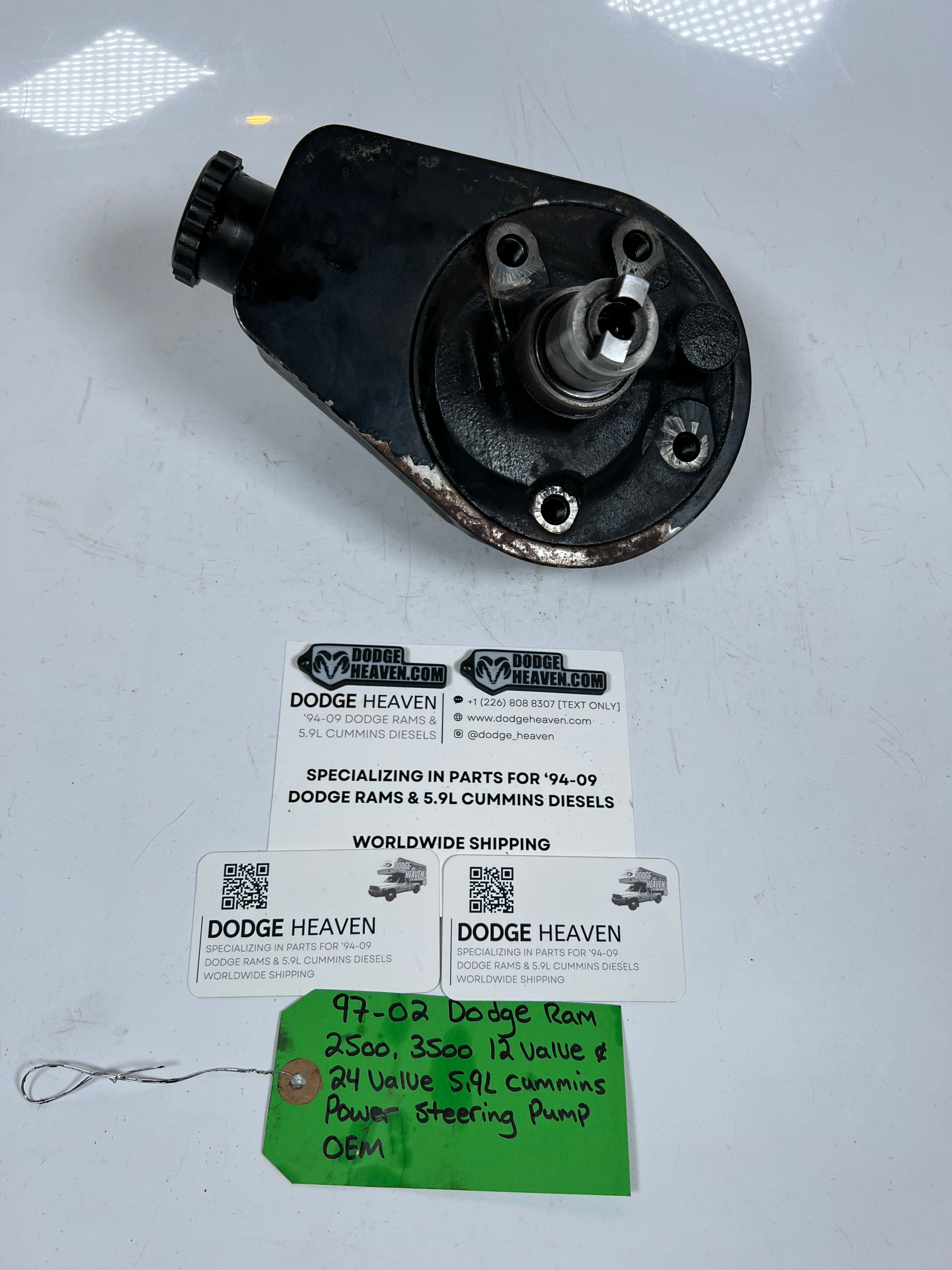 1997-2002 Dodge Ram 12V & 24V 5.9L Cummins Power Steering Pump