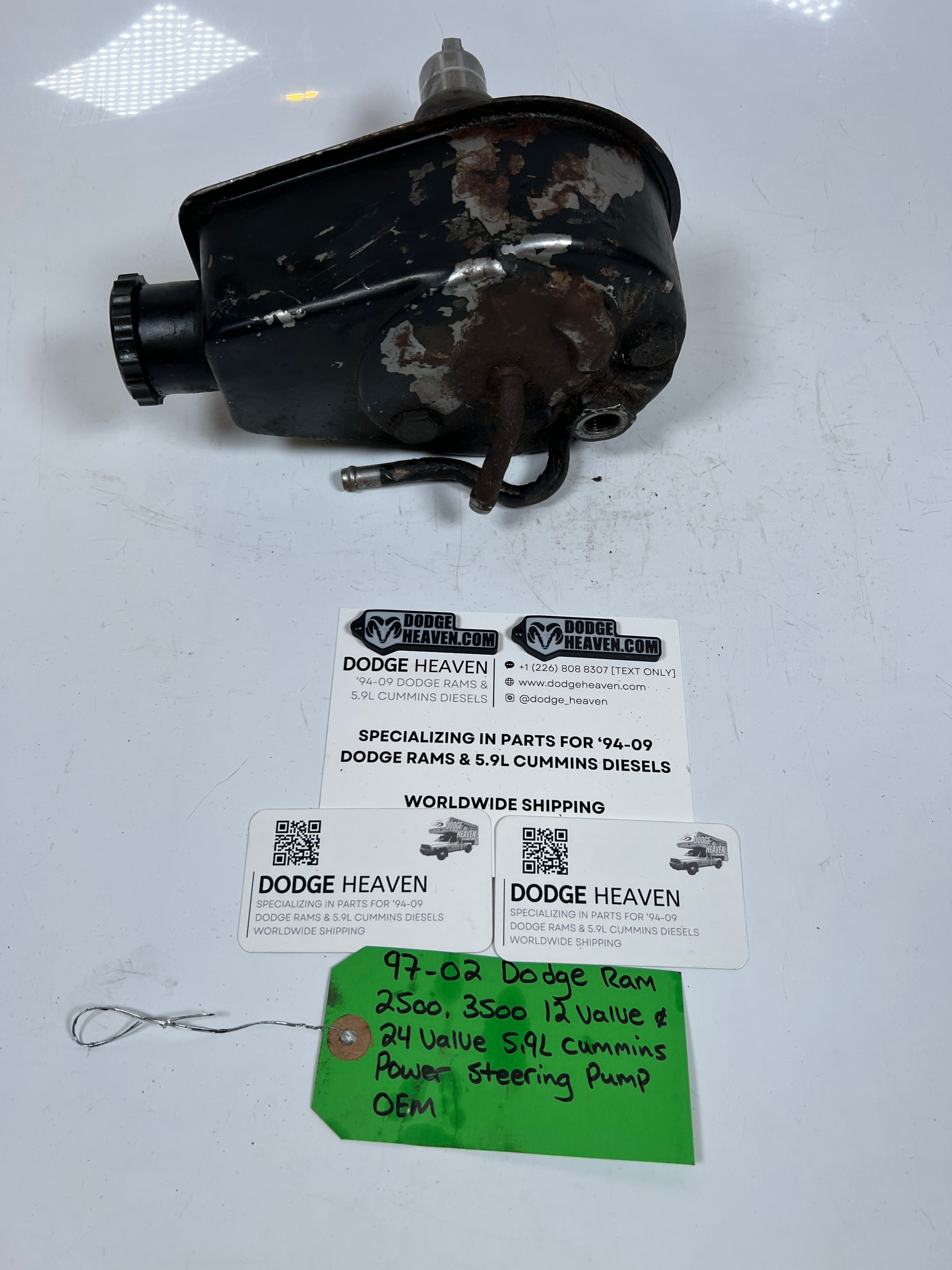 1997-2002 Dodge Ram 12V & 24V 5.9L Cummins Power Steering Pump