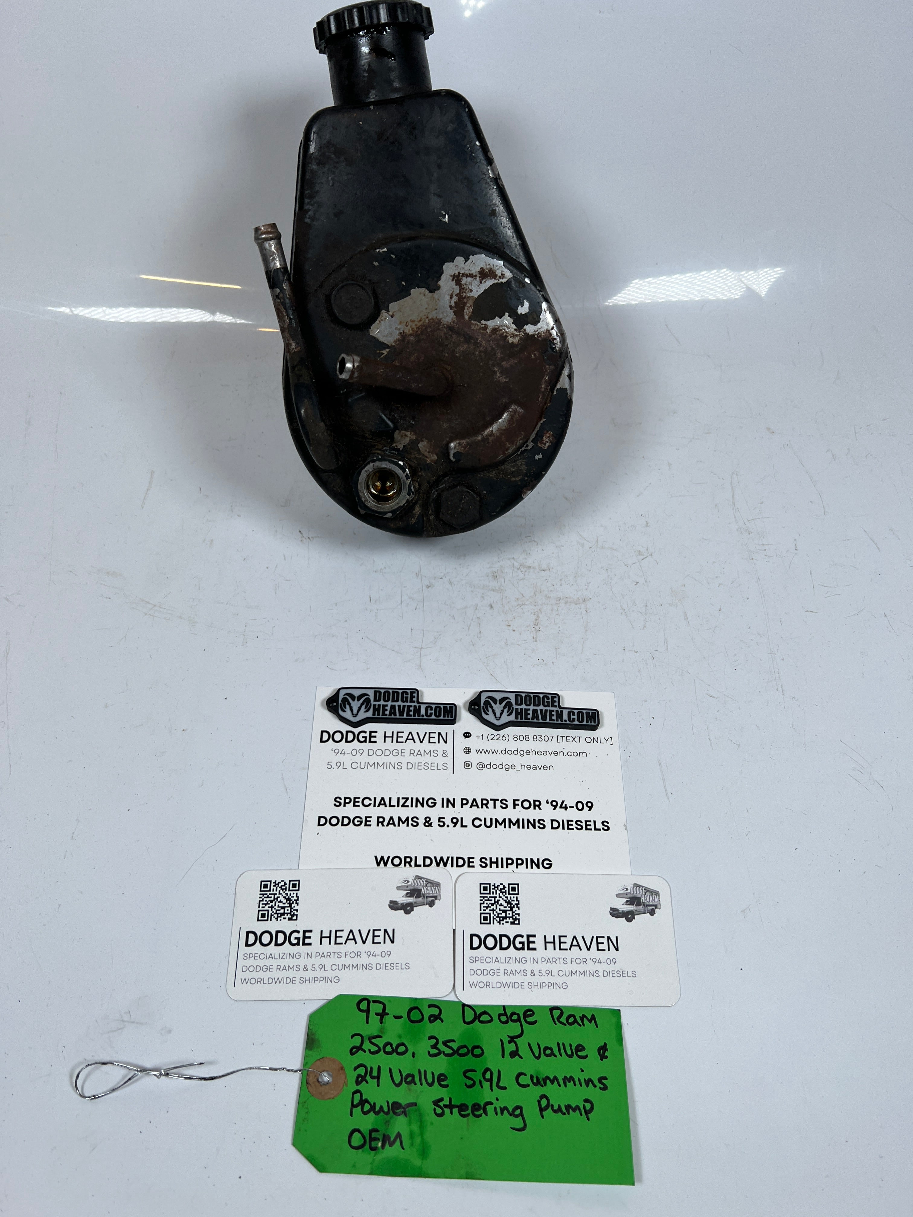 1997-2002 Dodge Ram 12V & 24V 5.9L Cummins Power Steering Pump