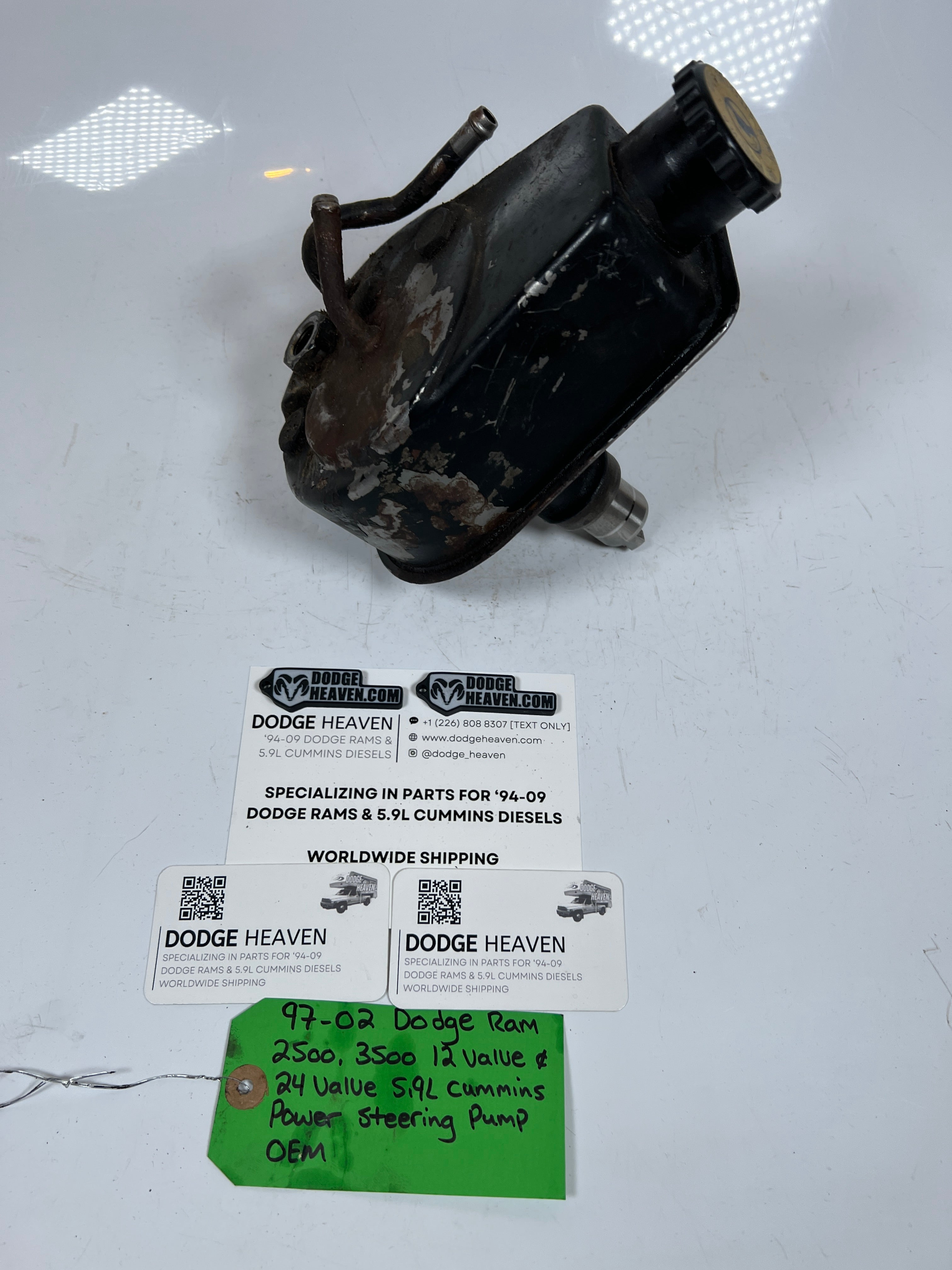 1997-2002 Dodge Ram 12V & 24V 5.9L Cummins Power Steering Pump