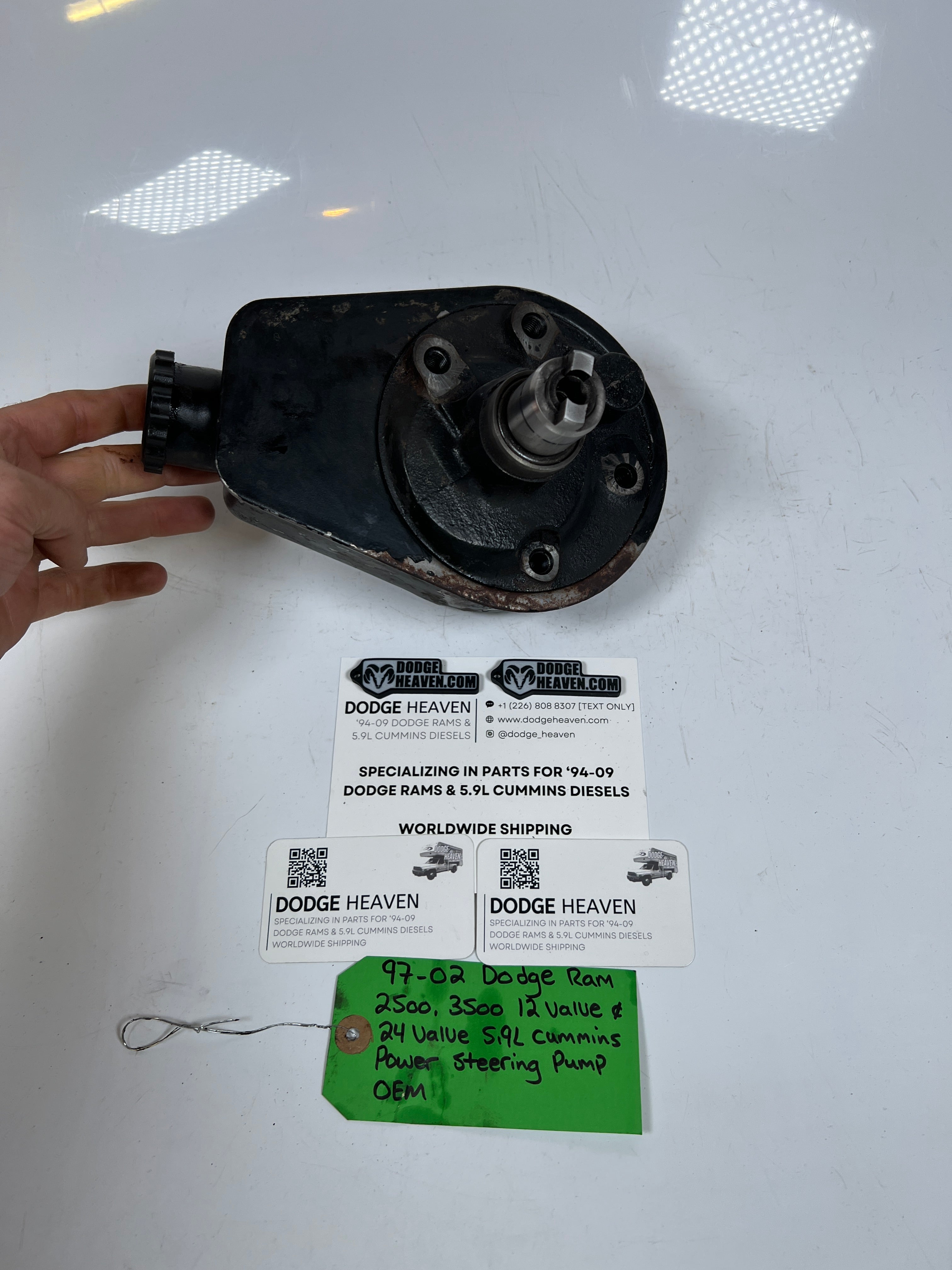 1997-2002 Dodge Ram 12V & 24V 5.9L Cummins Power Steering Pump