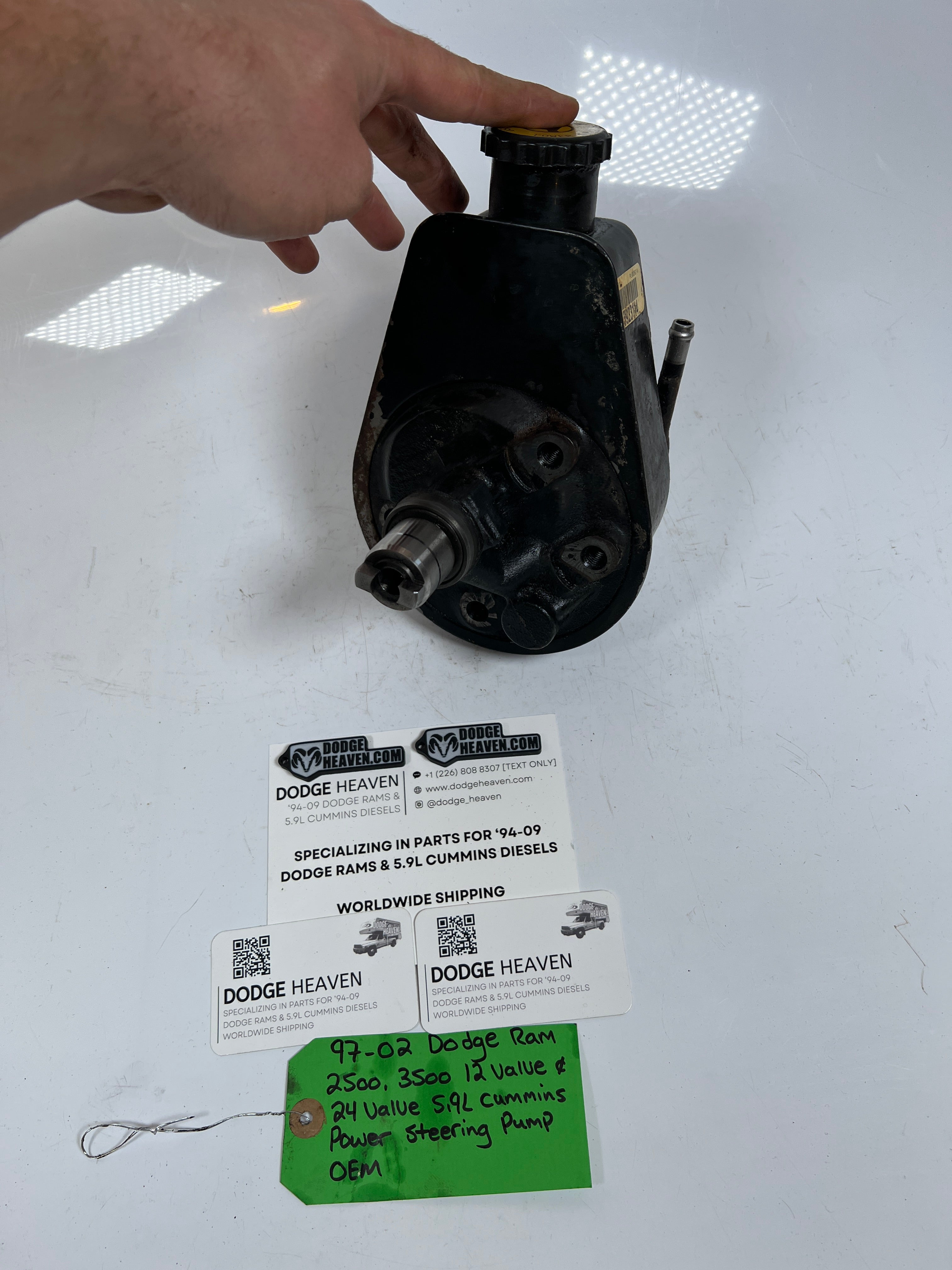1997-2002 Dodge Ram 12V & 24V 5.9L Cummins Power Steering Pump