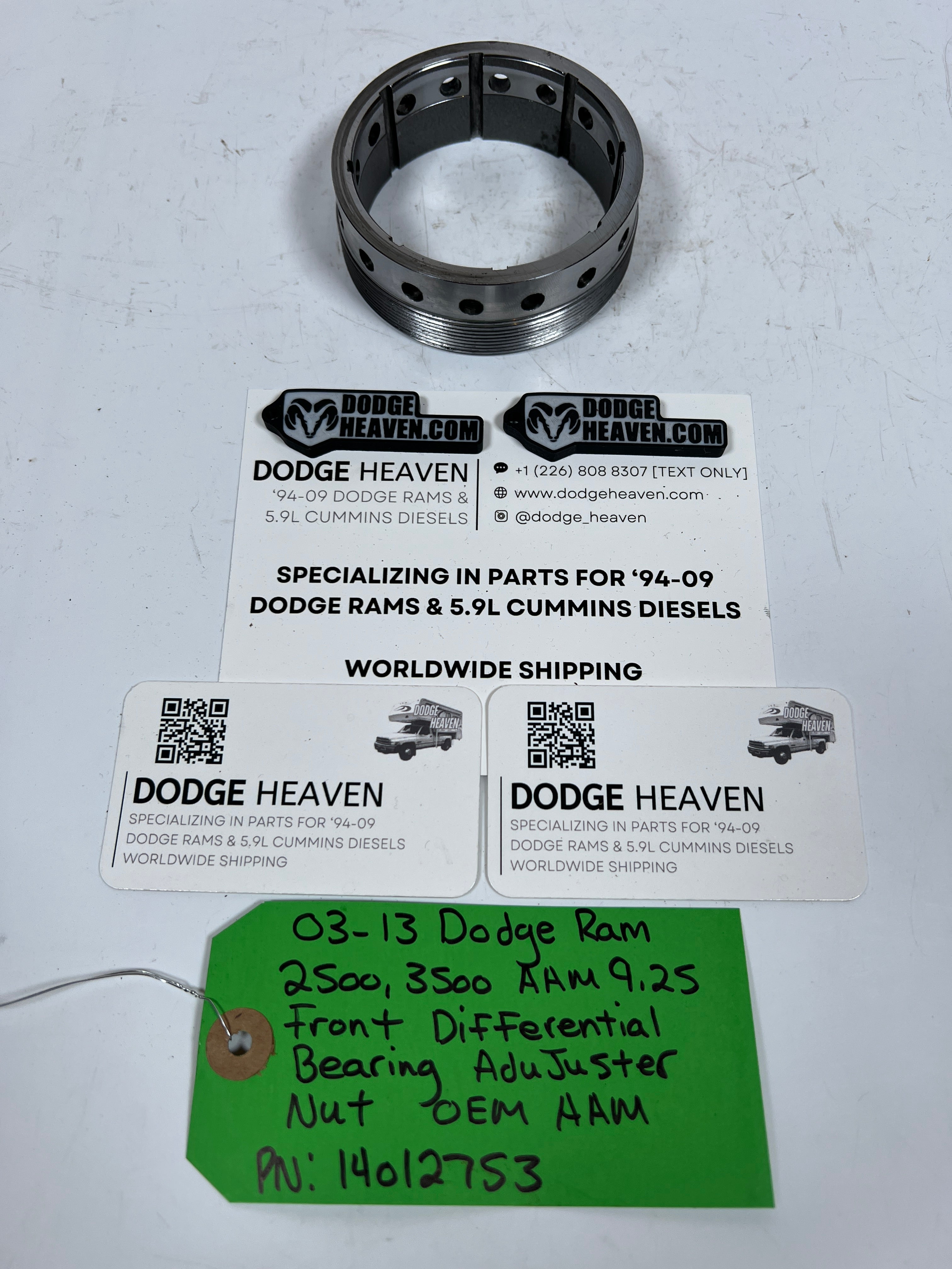 2003-2013 Dodge Ram AAM 9.25 Front Differential Bearing Adjuster Nut