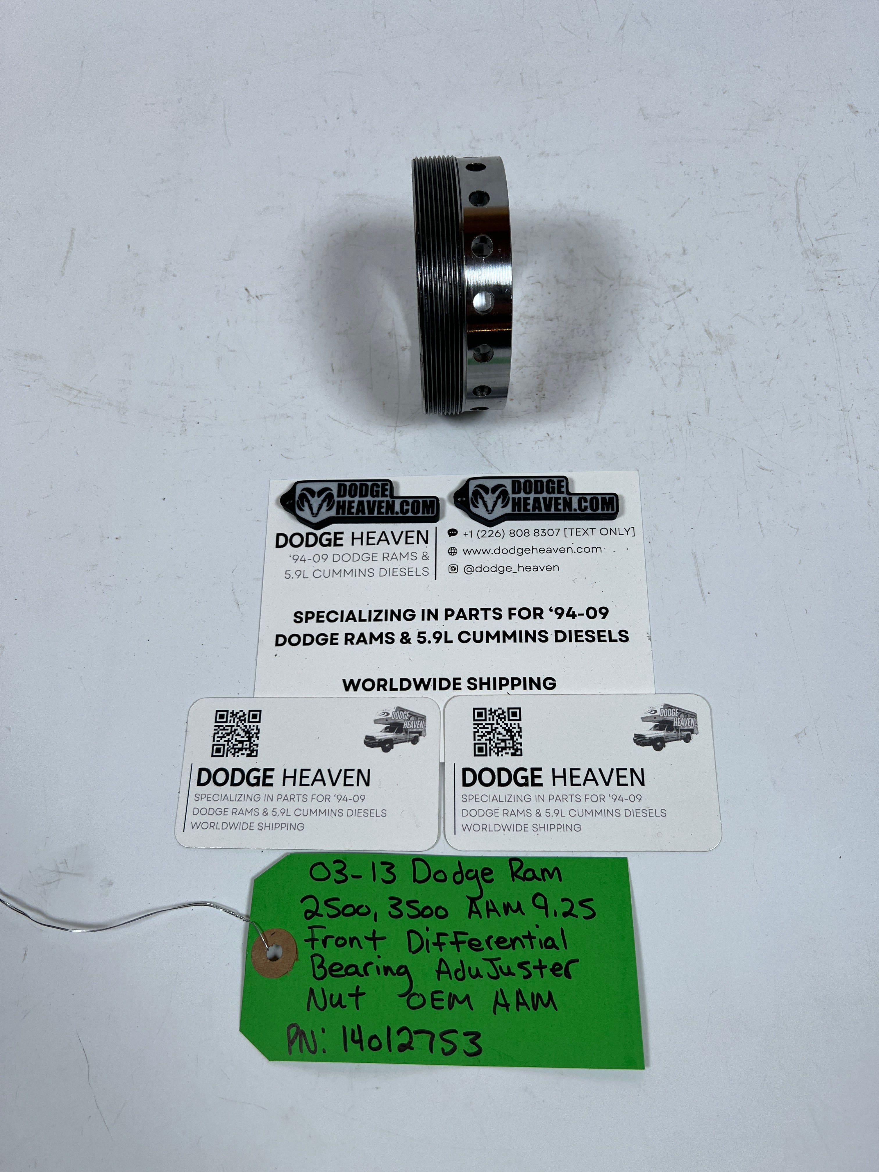 2003-2013 Dodge Ram AAM 9.25 Front Differential Bearing Adjuster Nut