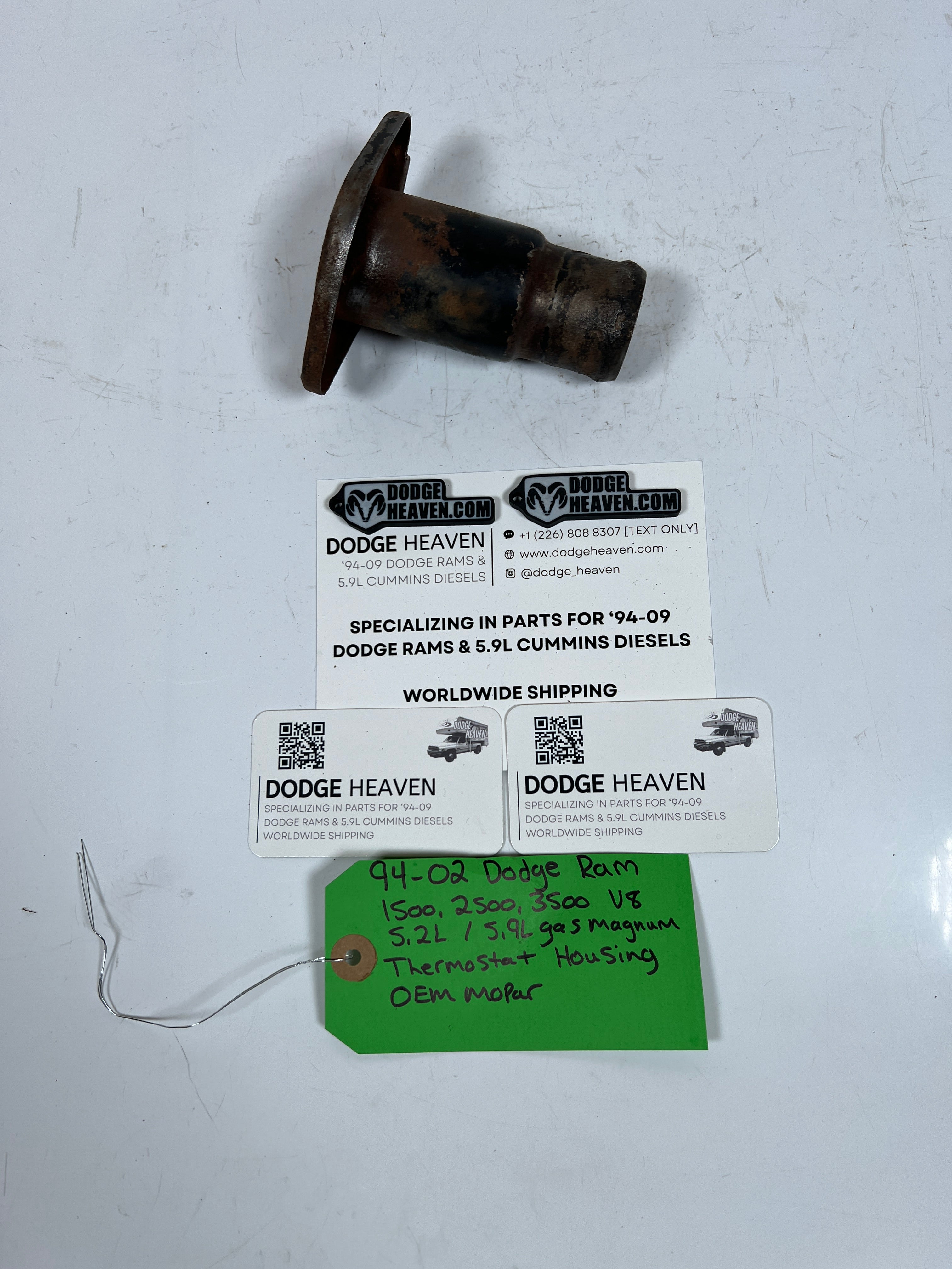 1994-2002 Dodge Ram 1500-3500 5.2L 5.9L Gas Magnum Thermostat Housing