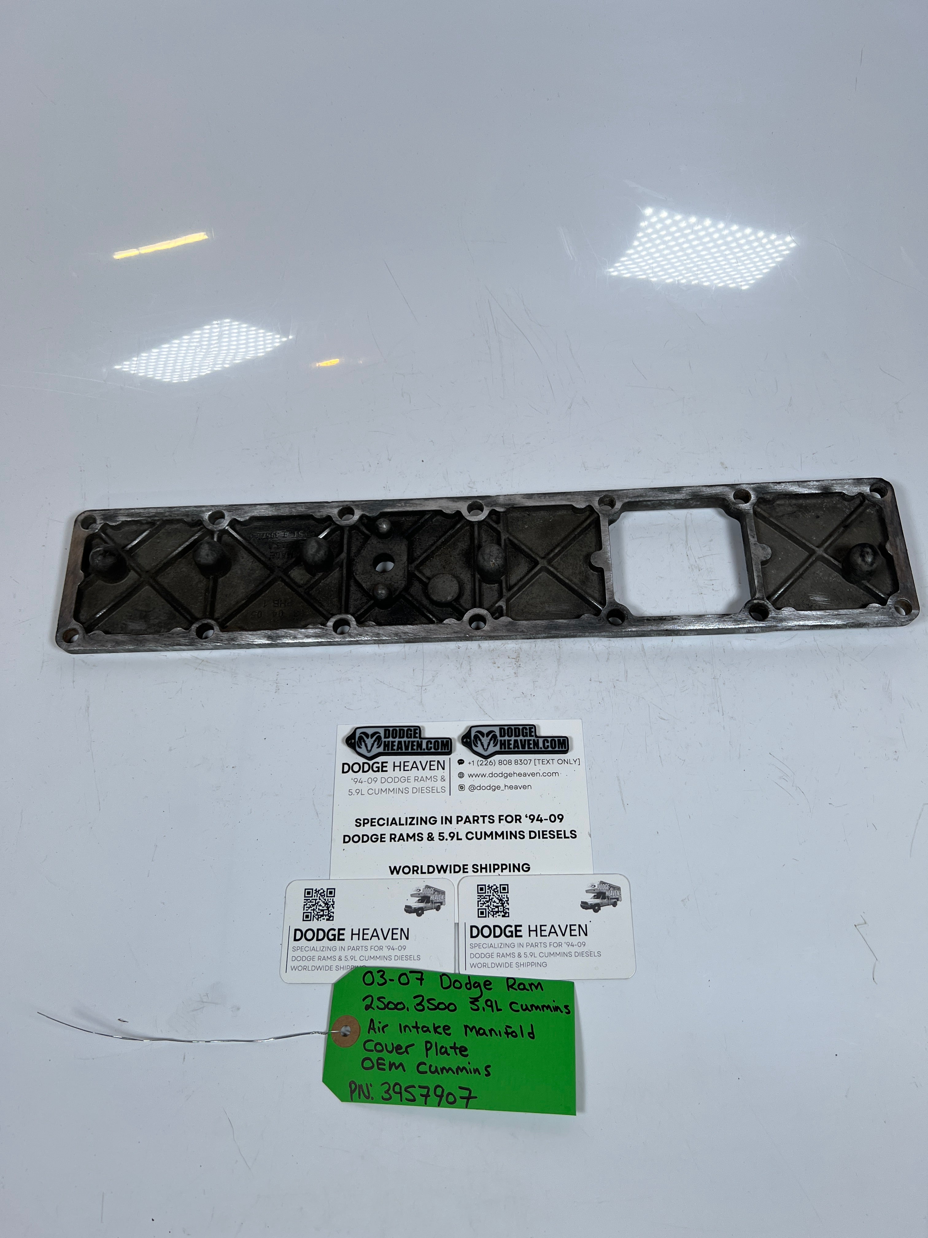 2003-2007 Dodge Ram 5.9L Cummins Air Intake Manifold Cover Plate