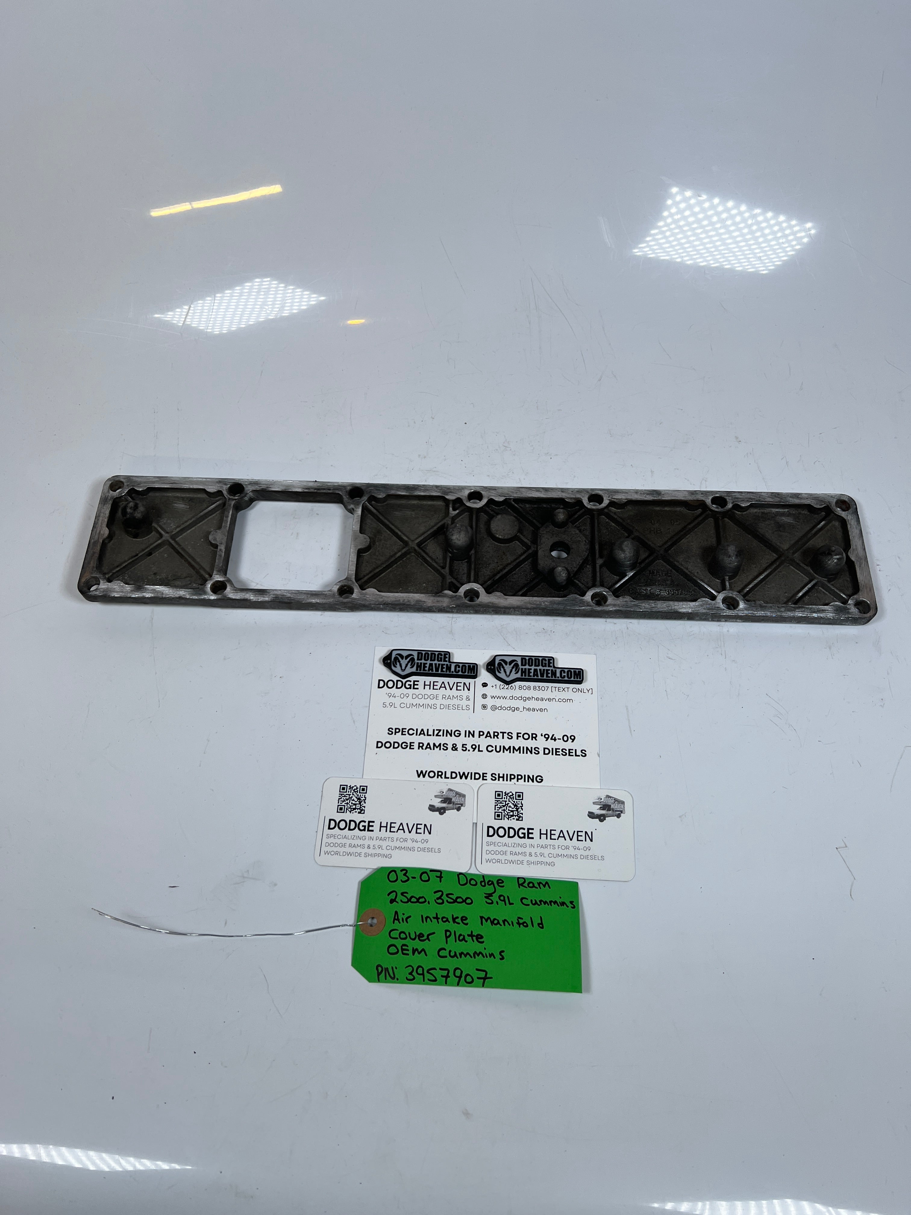 2003-2007 Dodge Ram 5.9L Cummins Air Intake Manifold Cover Plate