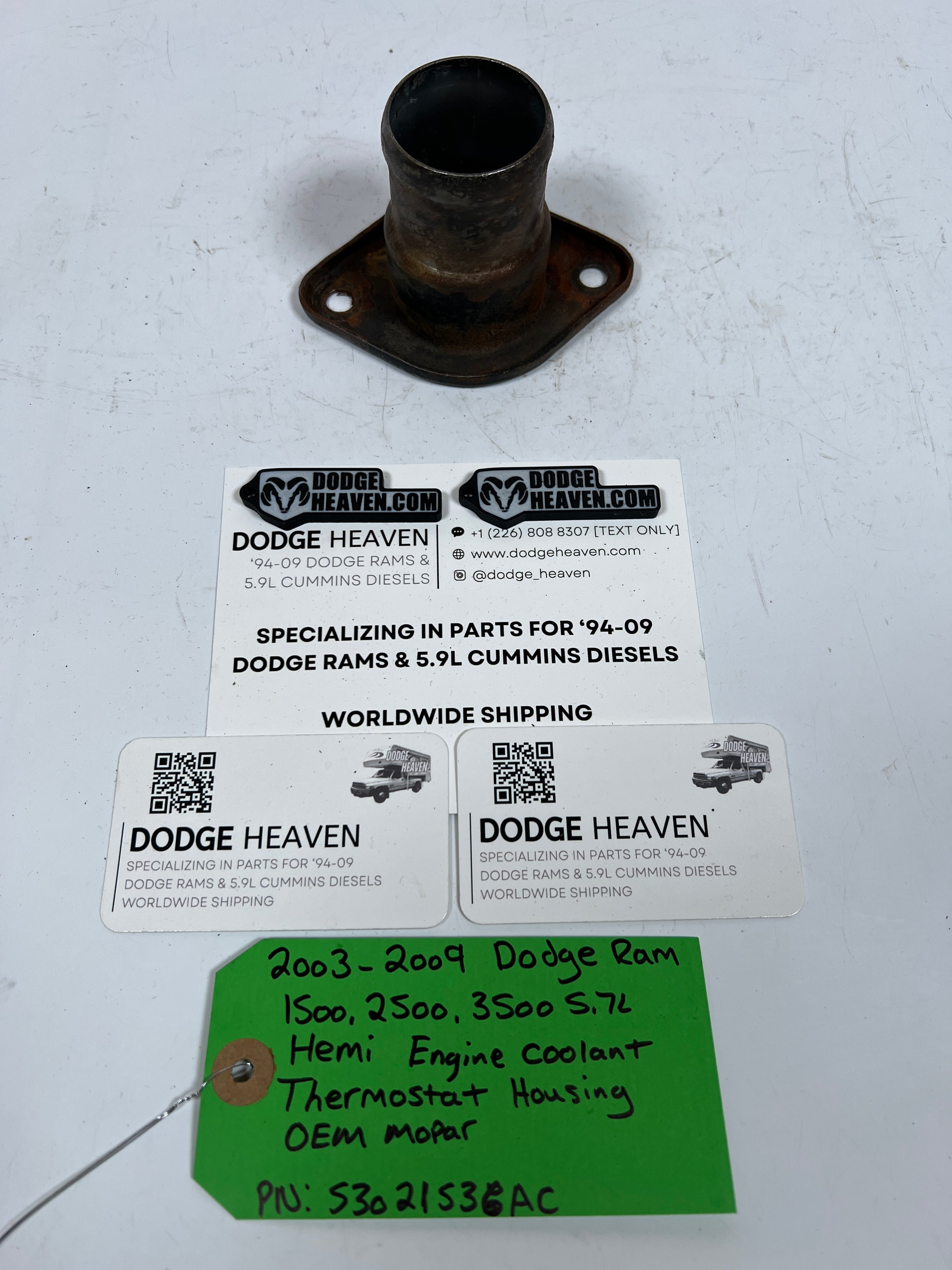 2003-2009 Dodge Ram 5.7L Hemi Engine Coolant Thermostat Housing