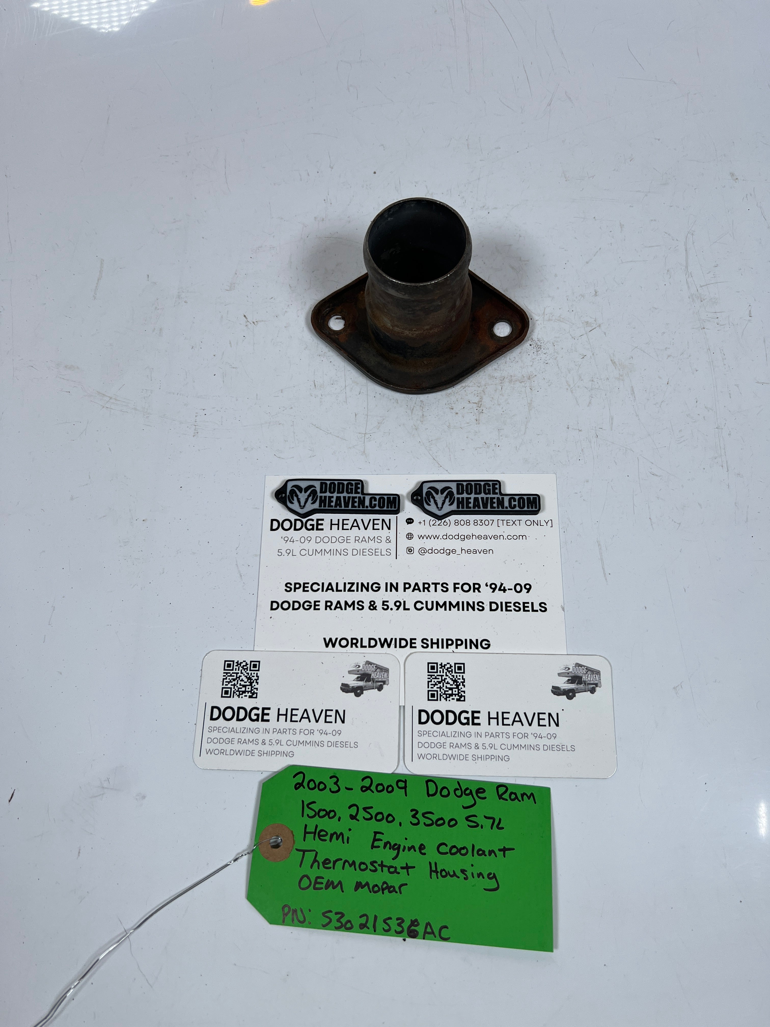 2003-2009 Dodge Ram 5.7L Hemi Engine Coolant Thermostat Housing