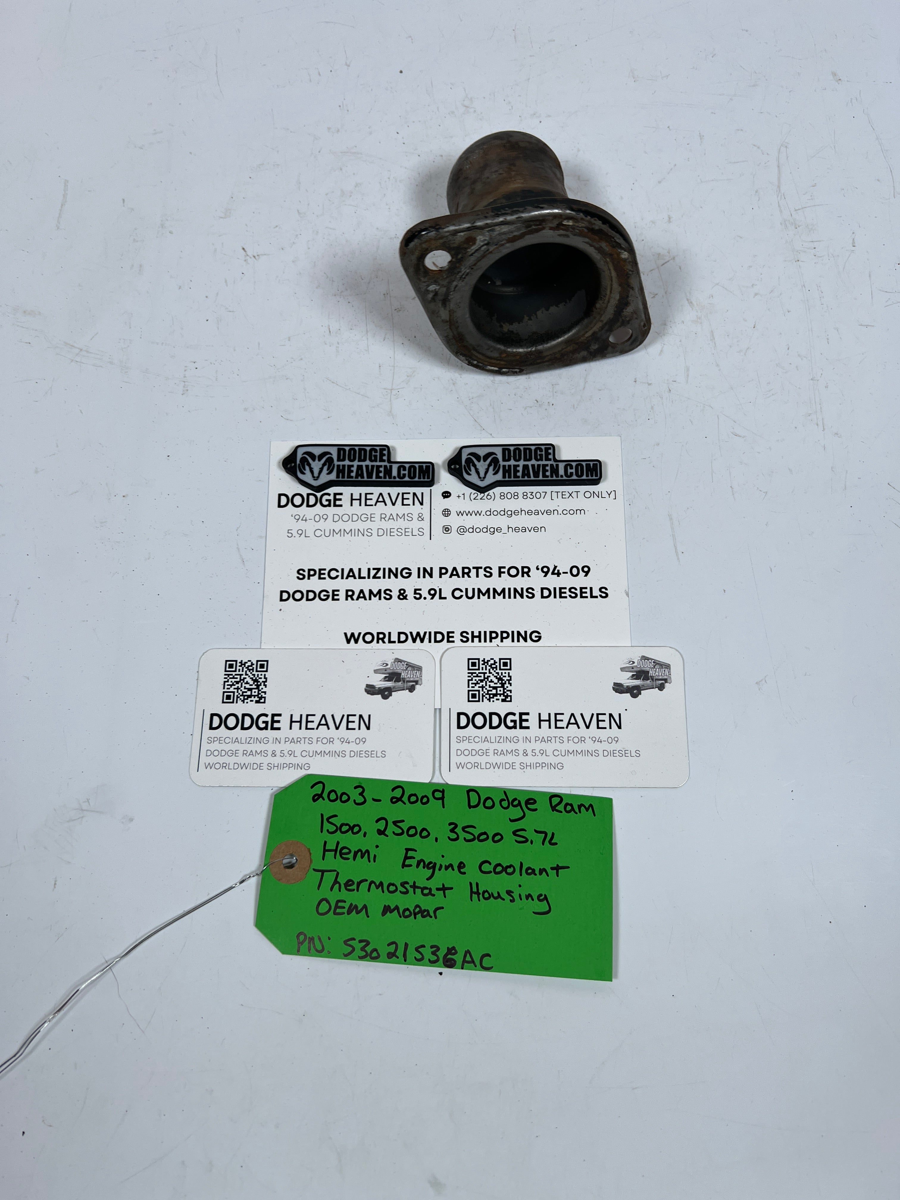 2003-2009 Dodge Ram 5.7L Hemi Engine Coolant Thermostat Housing