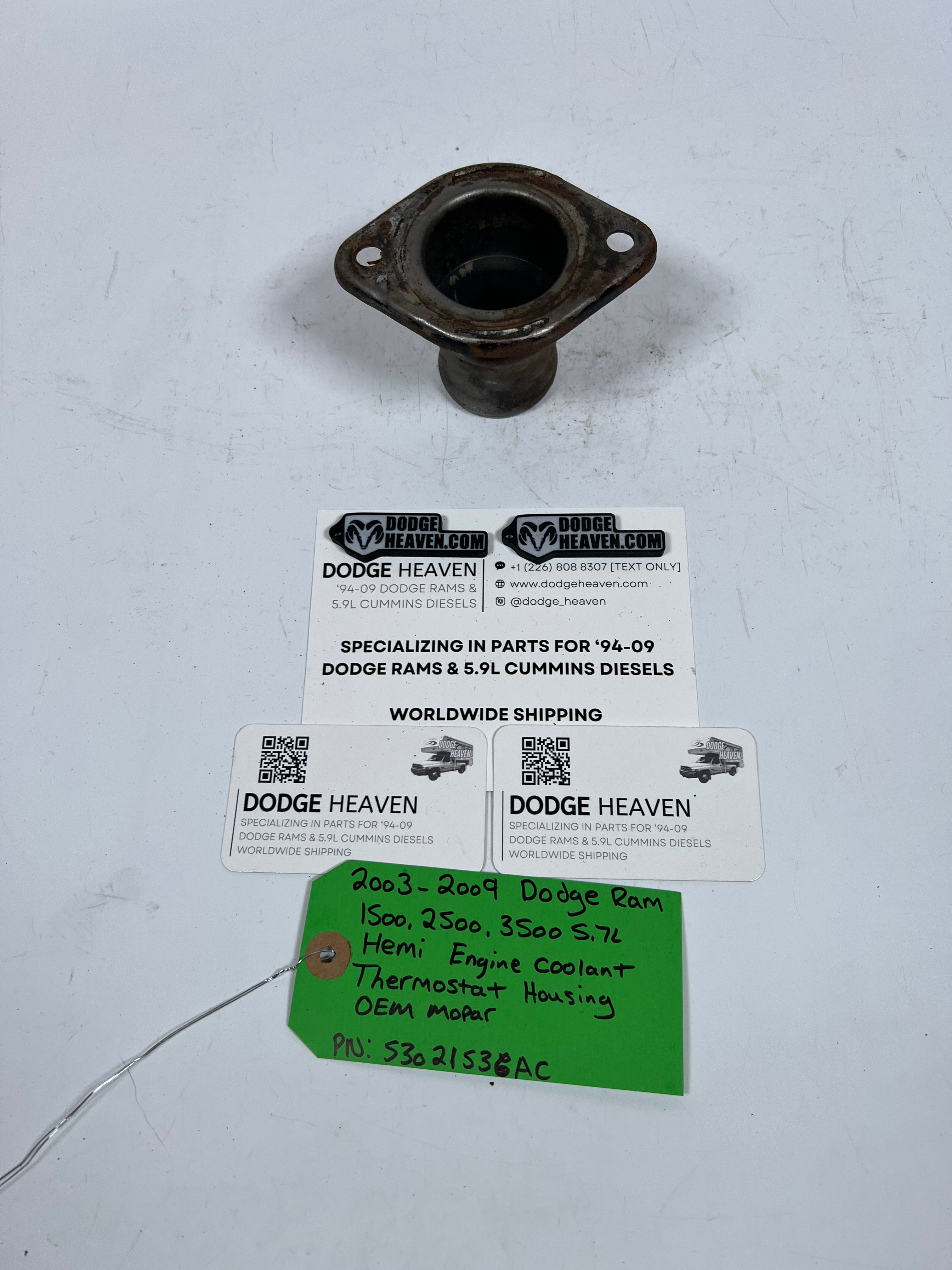2003-2009 Dodge Ram 5.7L Hemi Engine Coolant Thermostat Housing