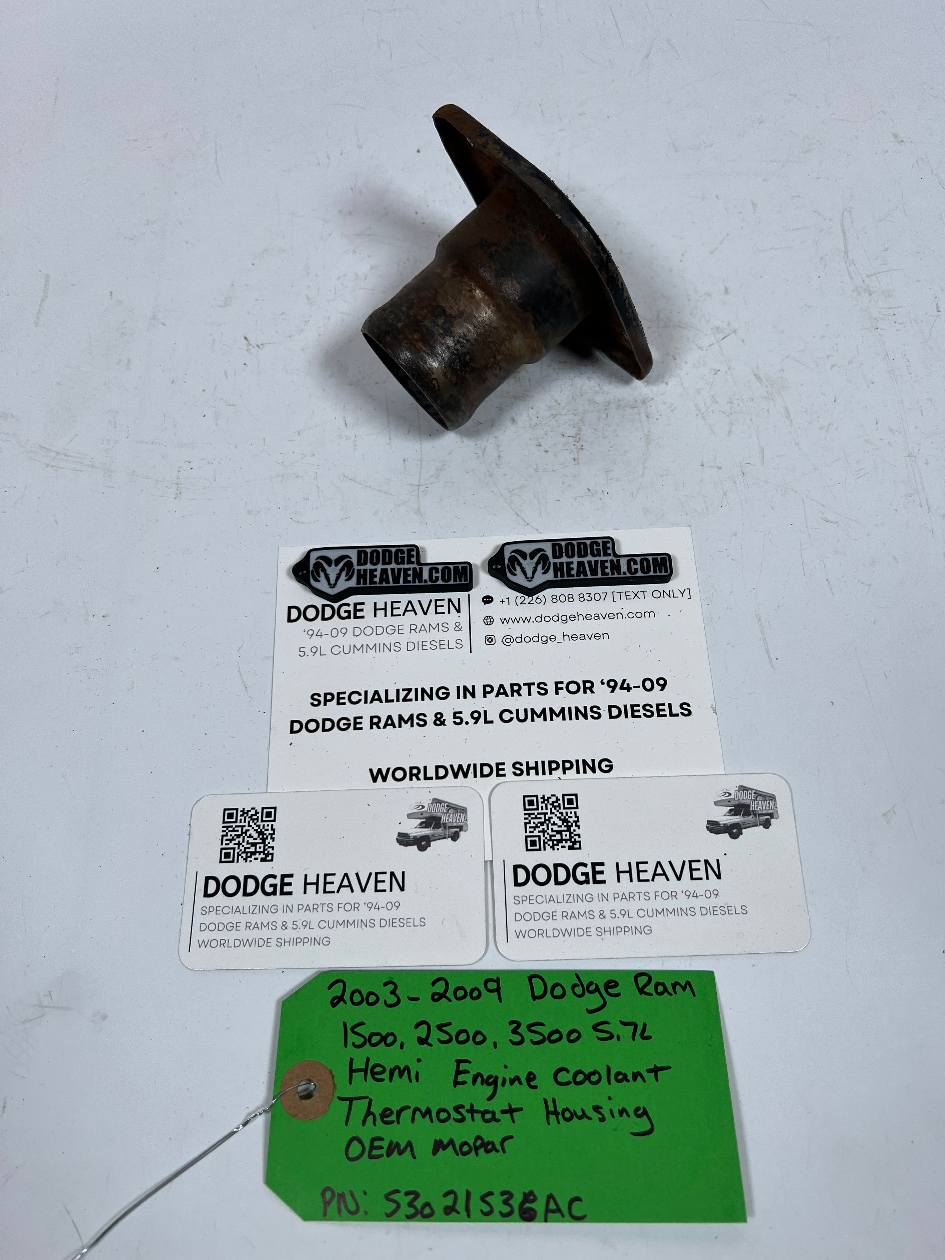 2003-2009 Dodge Ram 5.7L Hemi Engine Coolant Thermostat Housing