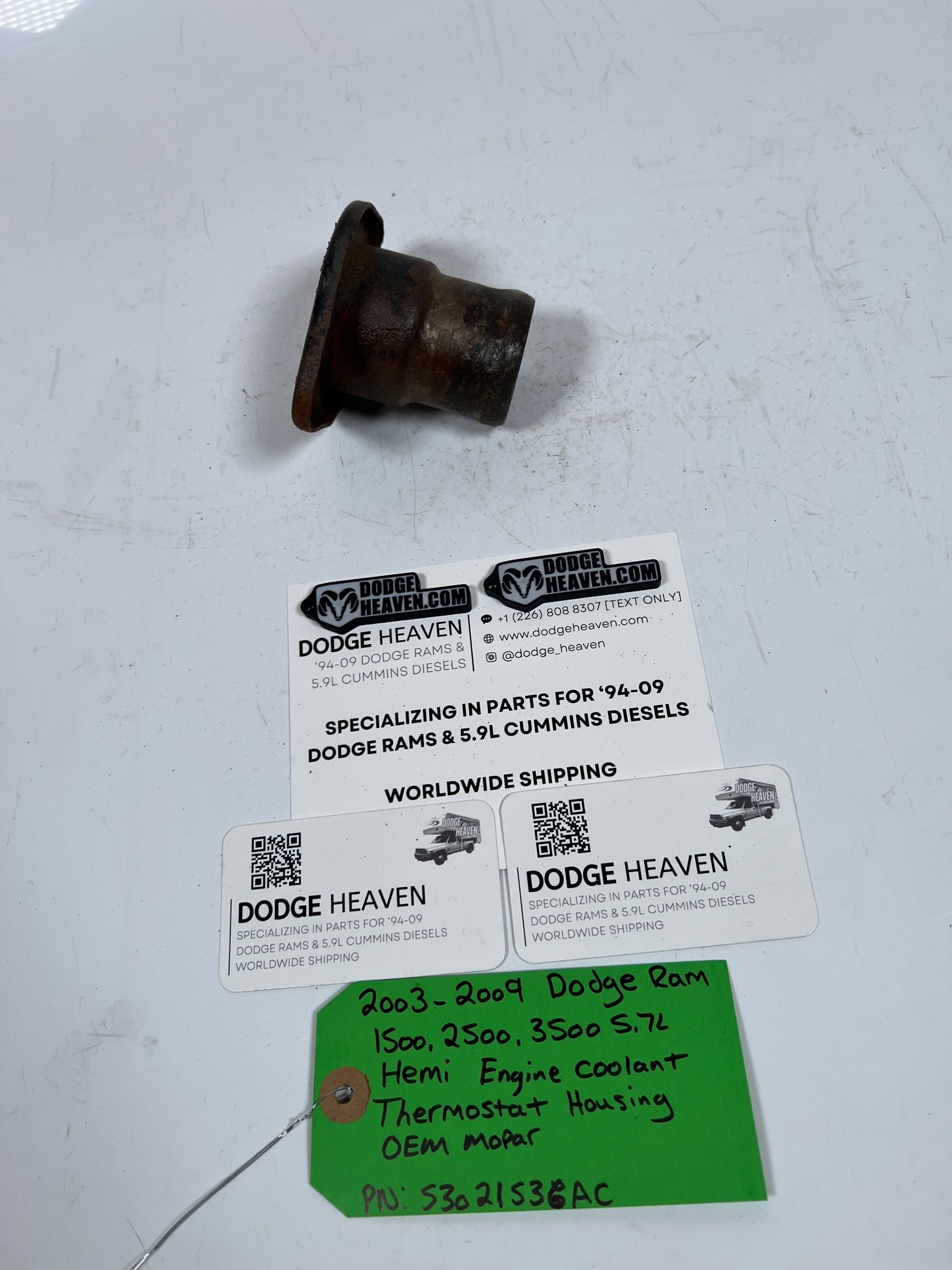 2003-2009 Dodge Ram 5.7L Hemi Engine Coolant Thermostat Housing