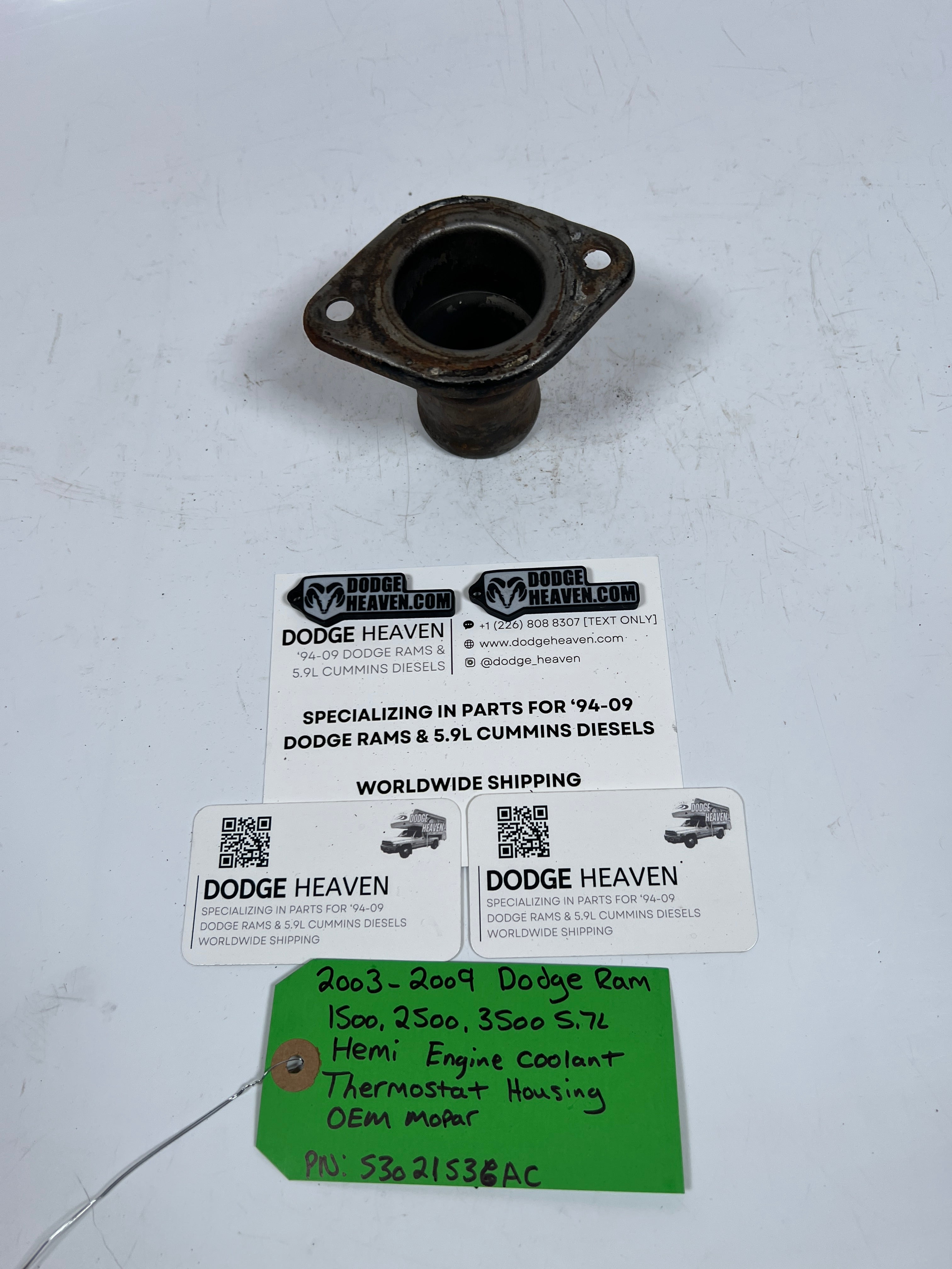 2003-2009 Dodge Ram 5.7L Hemi Engine Coolant Thermostat Housing