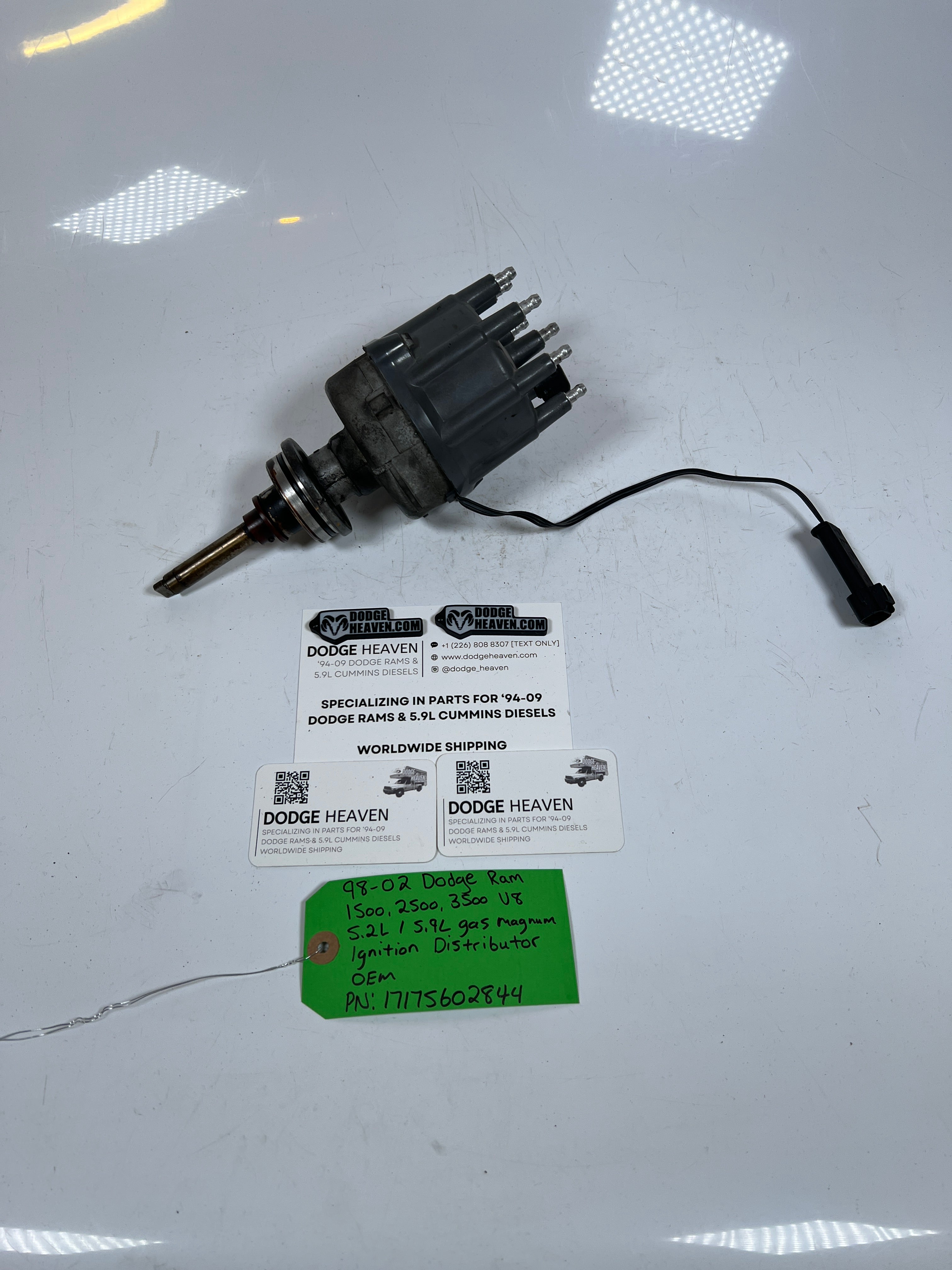1998-2002 Dodge Ram 1500-3500 5,.2L 5.9L Gas Magnum Ignition Distributor