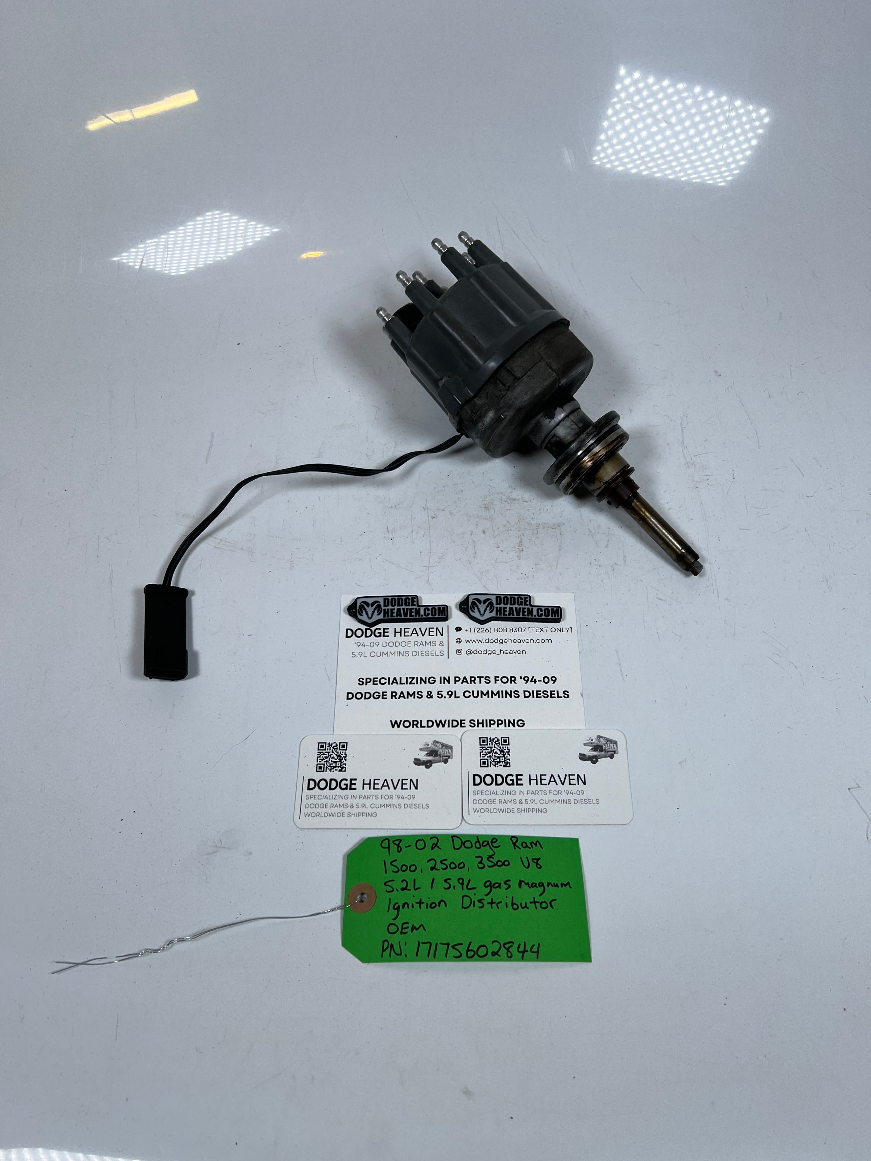 1998-2002 Dodge Ram 1500-3500 5,.2L 5.9L Gas Magnum Ignition Distributor