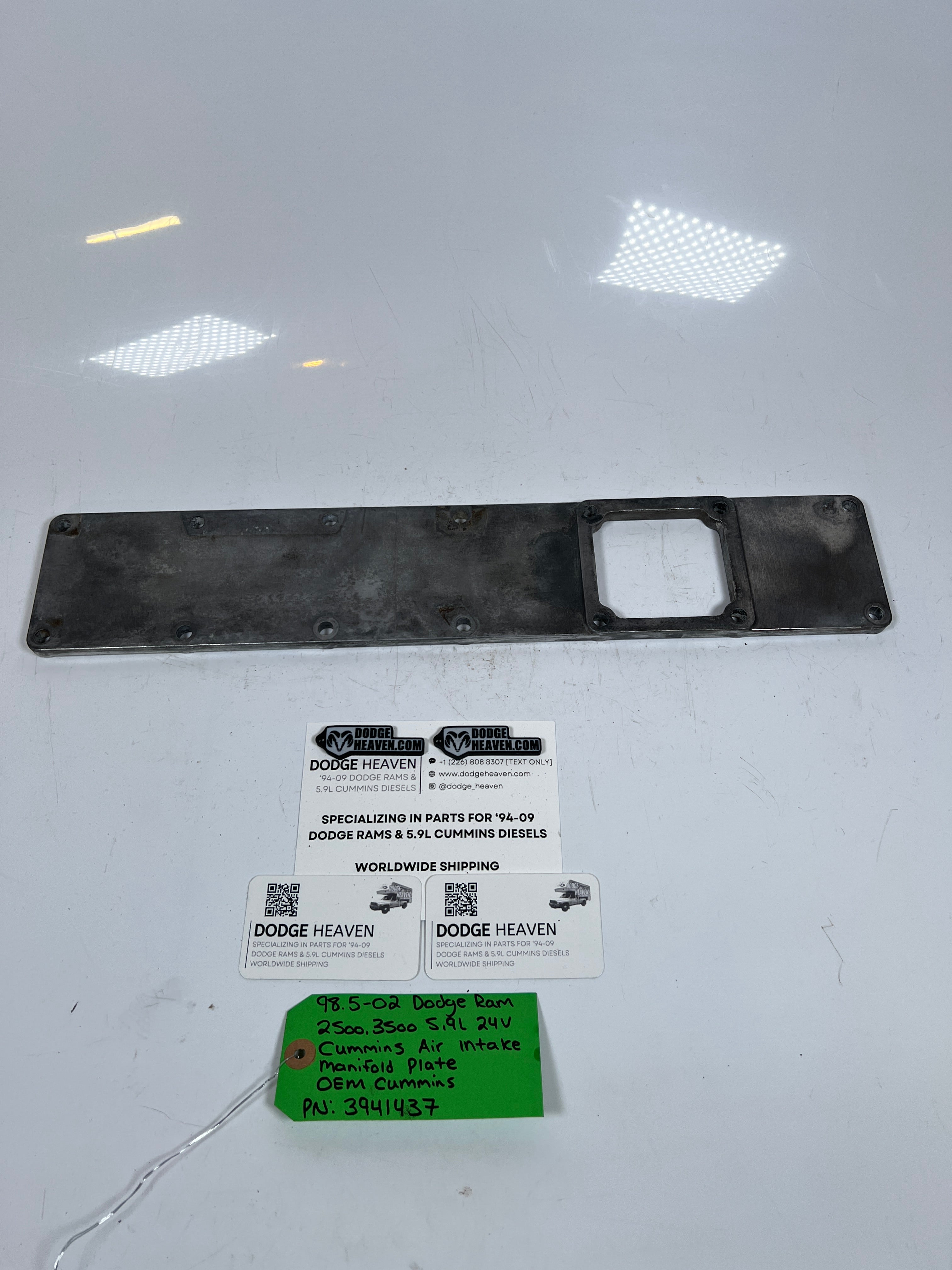 1998.5-2002 Dodge Ram 24V 5.9l Cummins Intake Manifold Plate