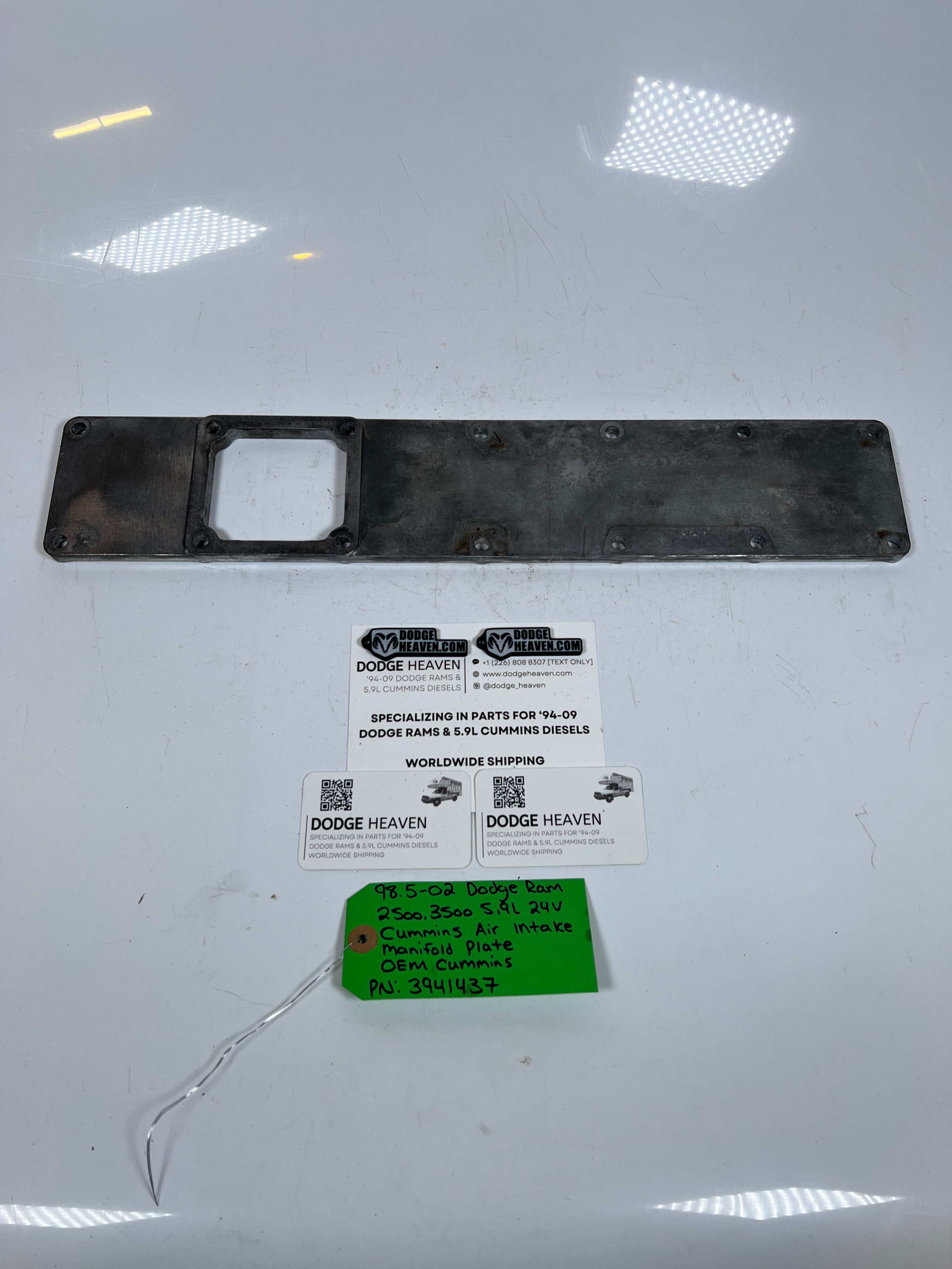 1998.5-2002 Dodge Ram 24V 5.9l Cummins Intake Manifold Plate