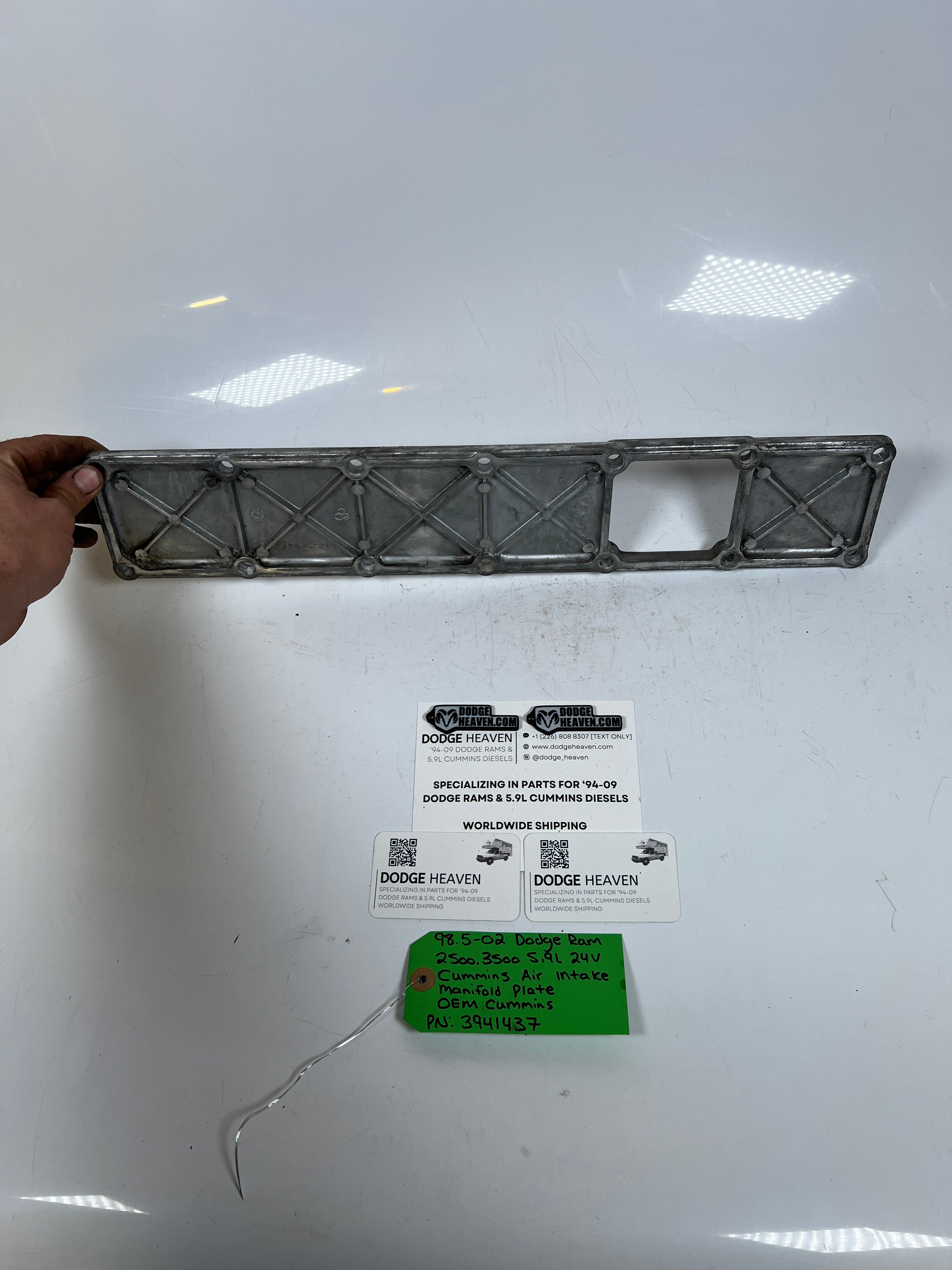 1998.5-2002 Dodge Ram 24V 5.9l Cummins Intake Manifold Plate