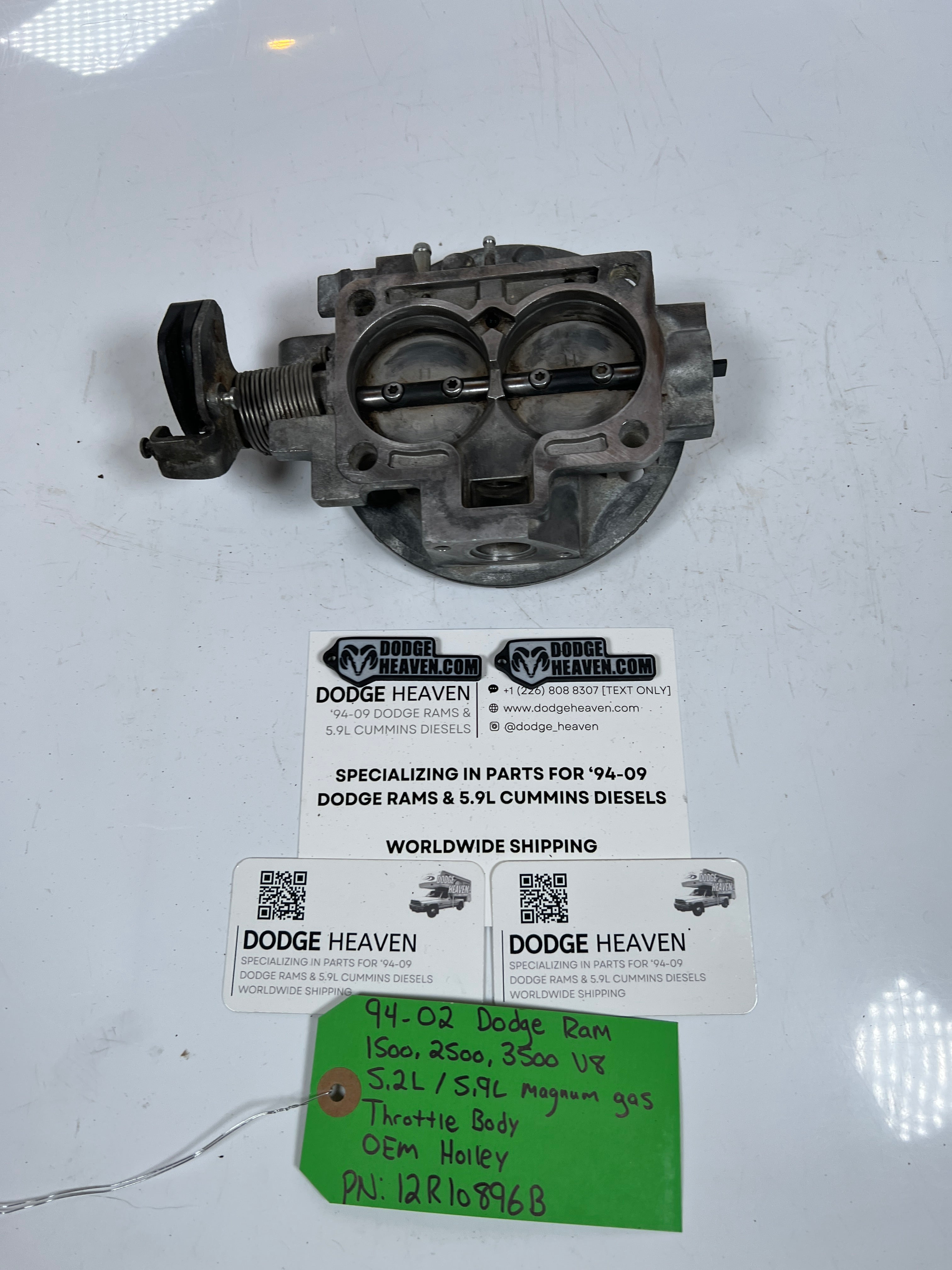 1994-2002 Dodge Ram 1500-3500 5.2L 5.9L V8 gas Magnum Throttle Body